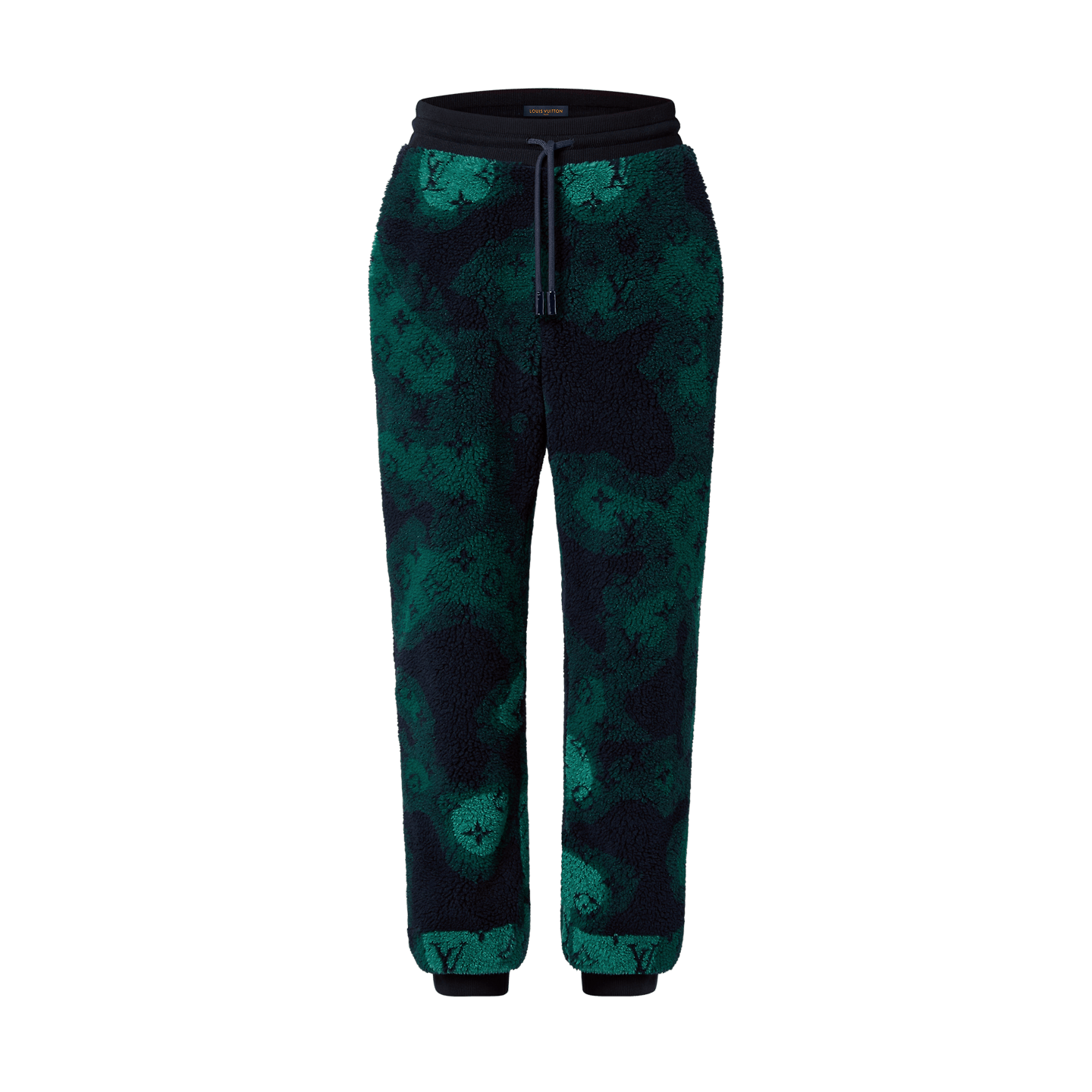 image of Louis Vuitton Pants Monogram Workwear Cargo Lv Logo 1Aatz1 in Green/Black, Men's (Size 38)