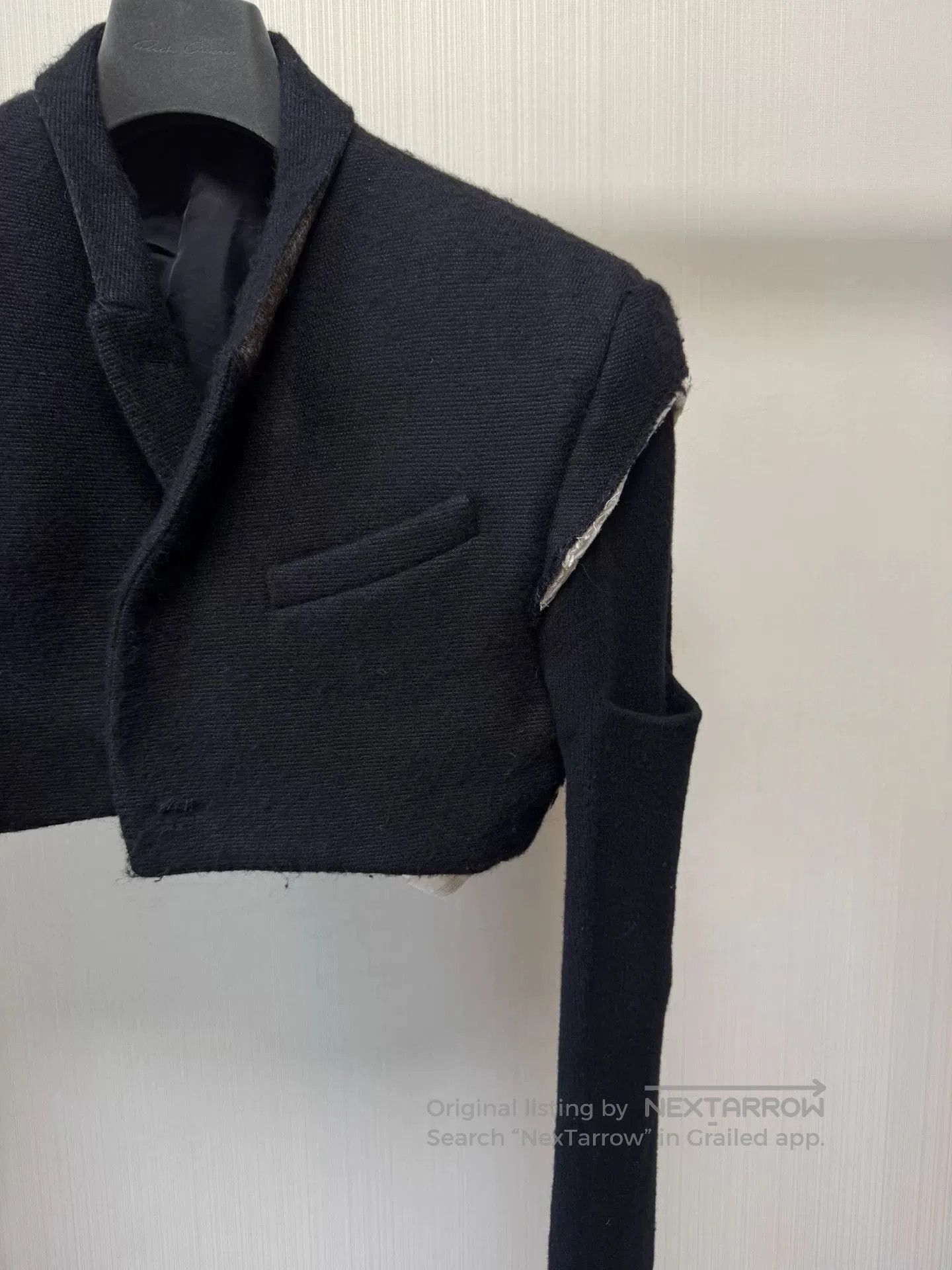 Rick Owens Rick Owens 21FW TATLIN Padded Shoulder Blazer. Size US M / EU 48-50 / 2 - 3 Thumbnail