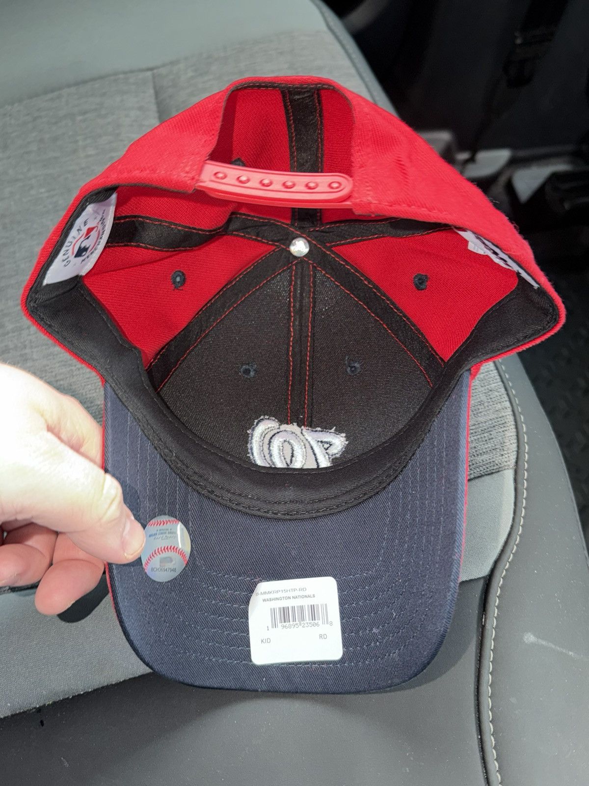 MLB MLB Youth Genuine Merchandise Washington Nationals Hat YT Size ONE SIZE - 12 Thumbnail