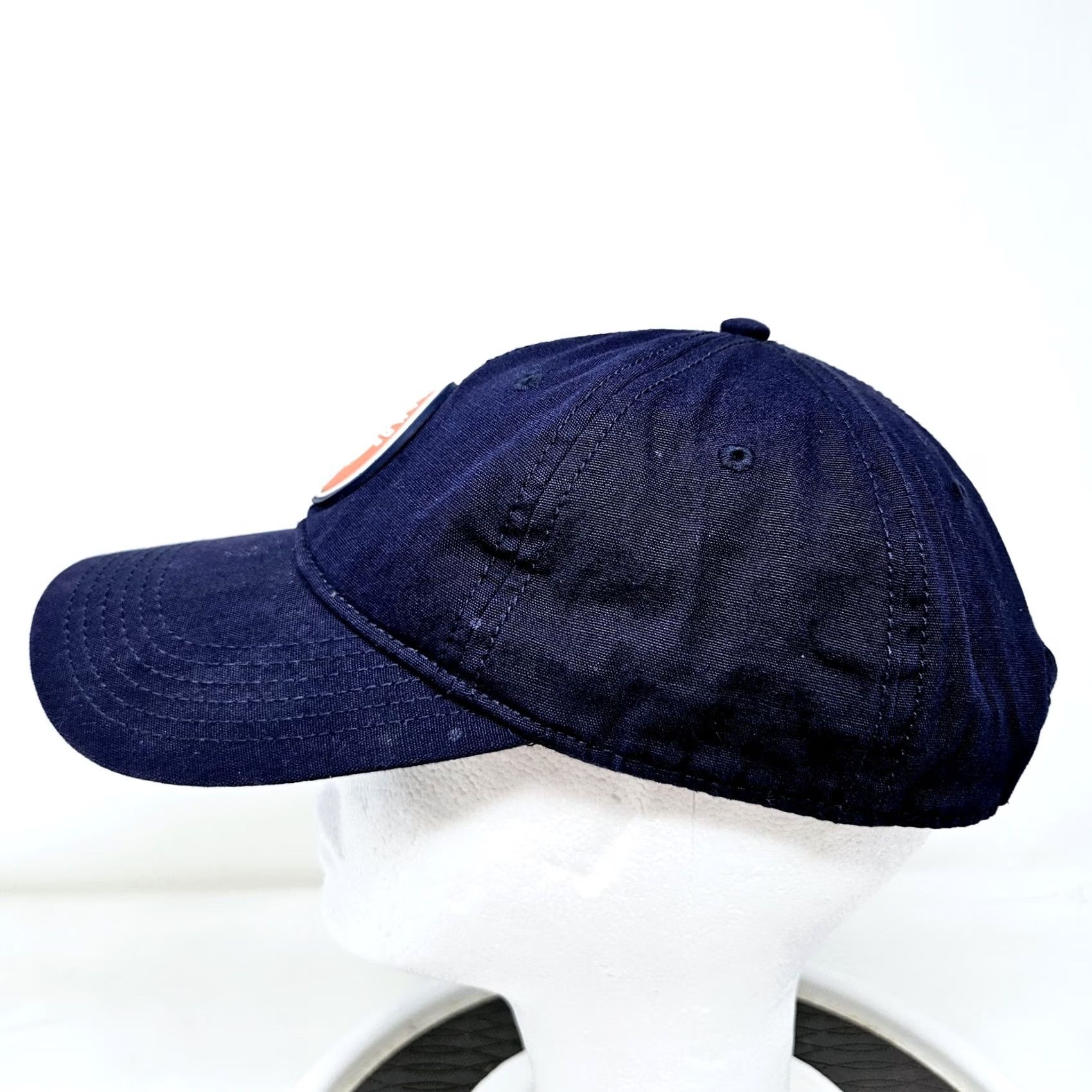 Timberland Timberland Logo Navy Blue Snapback Hat Adjustable Adult Men Size ONE SIZE - 5 Thumbnail