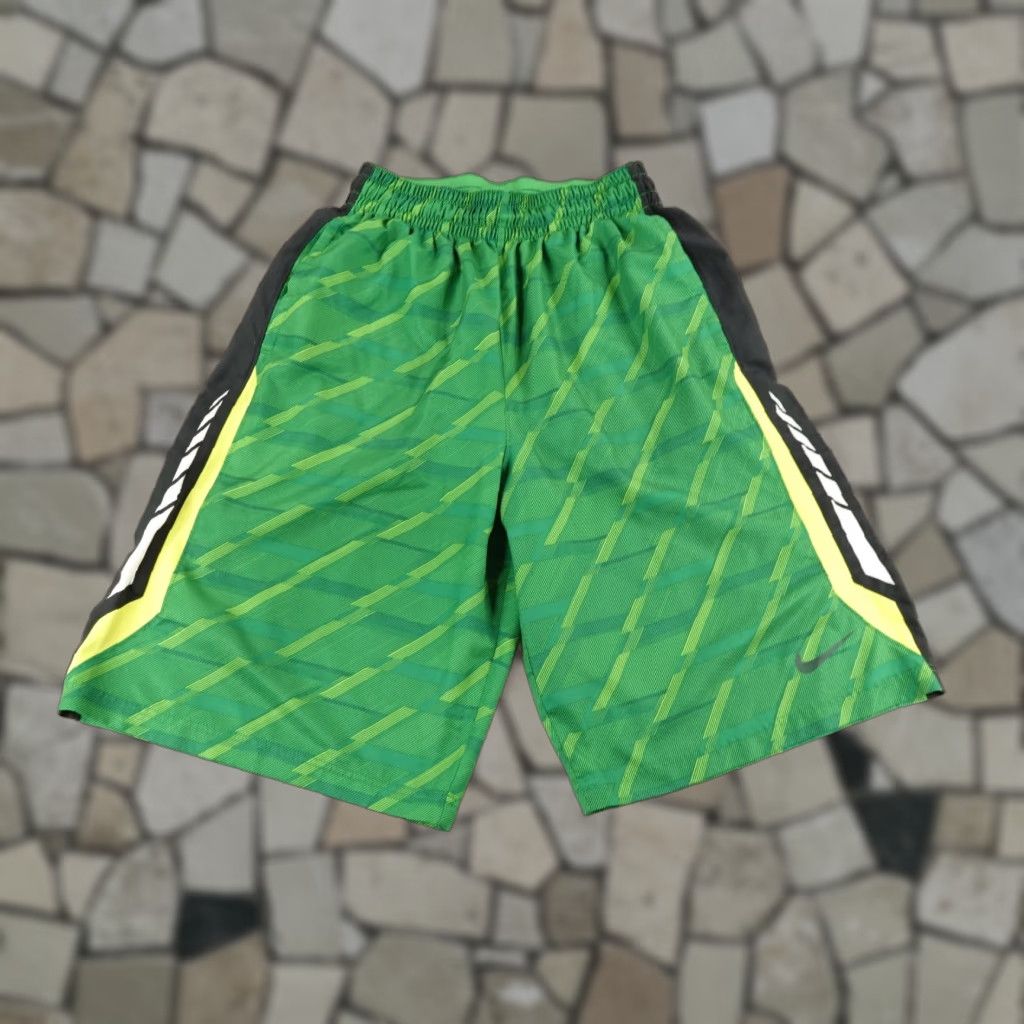 Nike Nike Shorts Mens Medium Green Hyperelite Dri Fit Basketball Athletic Workout Gym Size US 26 / EU 42 - 1 Thumbnail