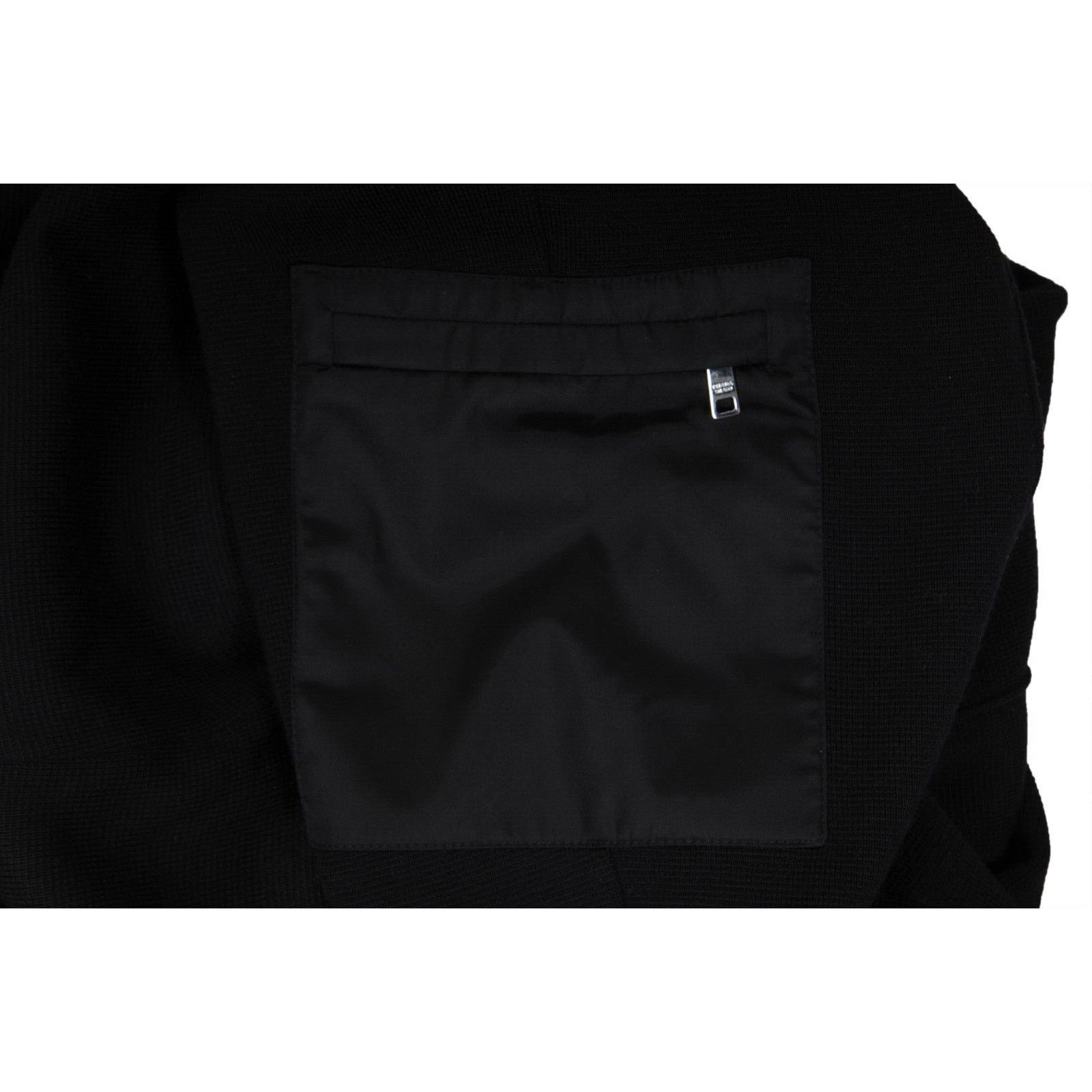 Prada Re Nylon Cargo Pants Black Wool Logo - 02396 Size US 36 / EU 52 - 11 Thumbnail