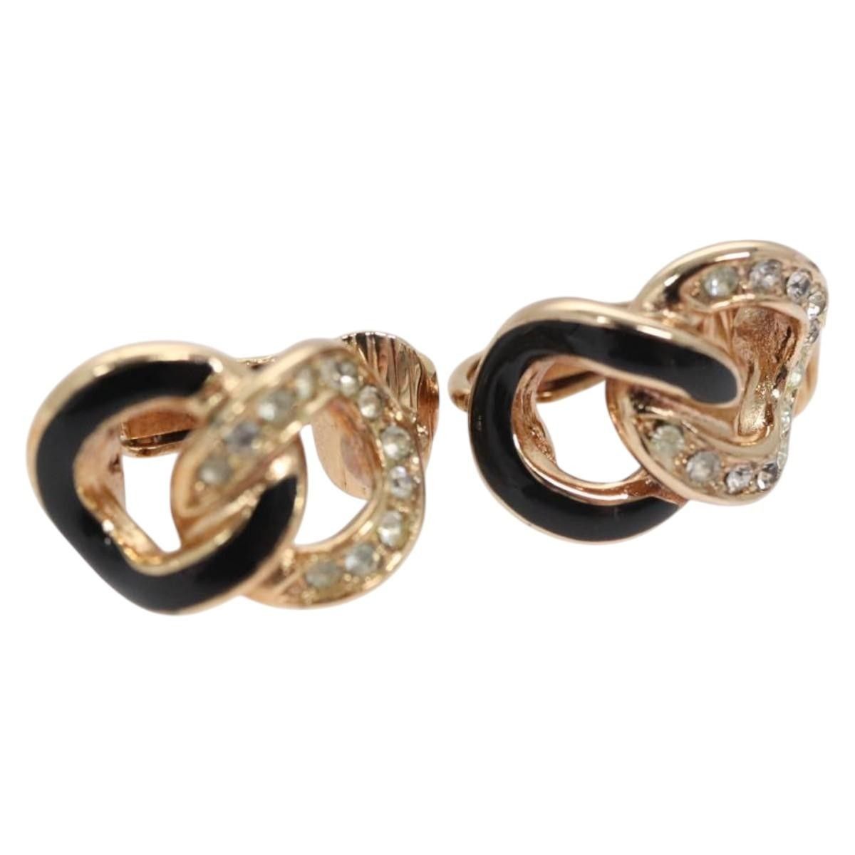 Dior Christian Dior Vintage clip-on earrings Metal Size ONE SIZE - 1 Thumbnail
