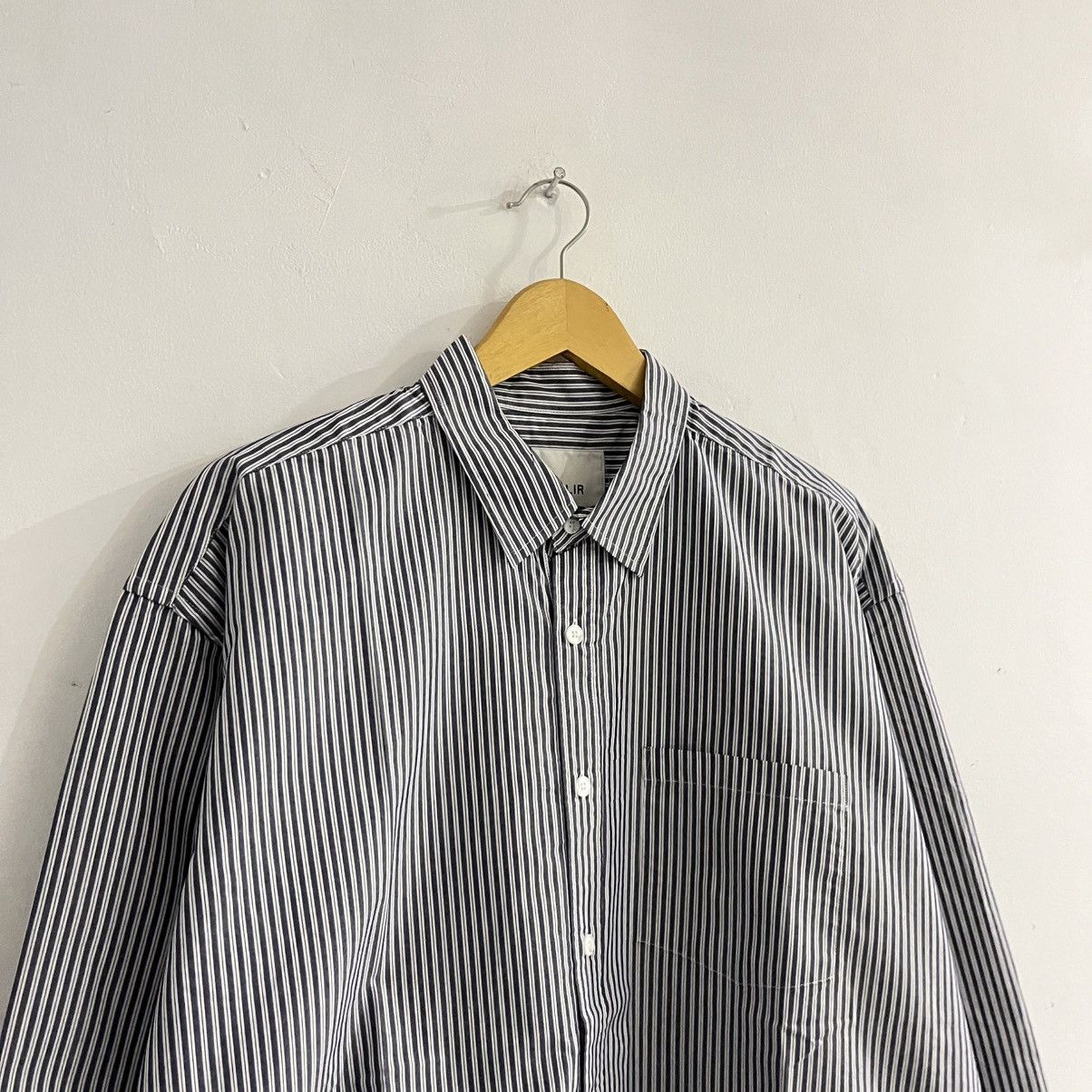 Japanese Brand Anoblir - Striped Longsleeve Shirt Size US L / EU 52-54 / 3 - 3 Thumbnail