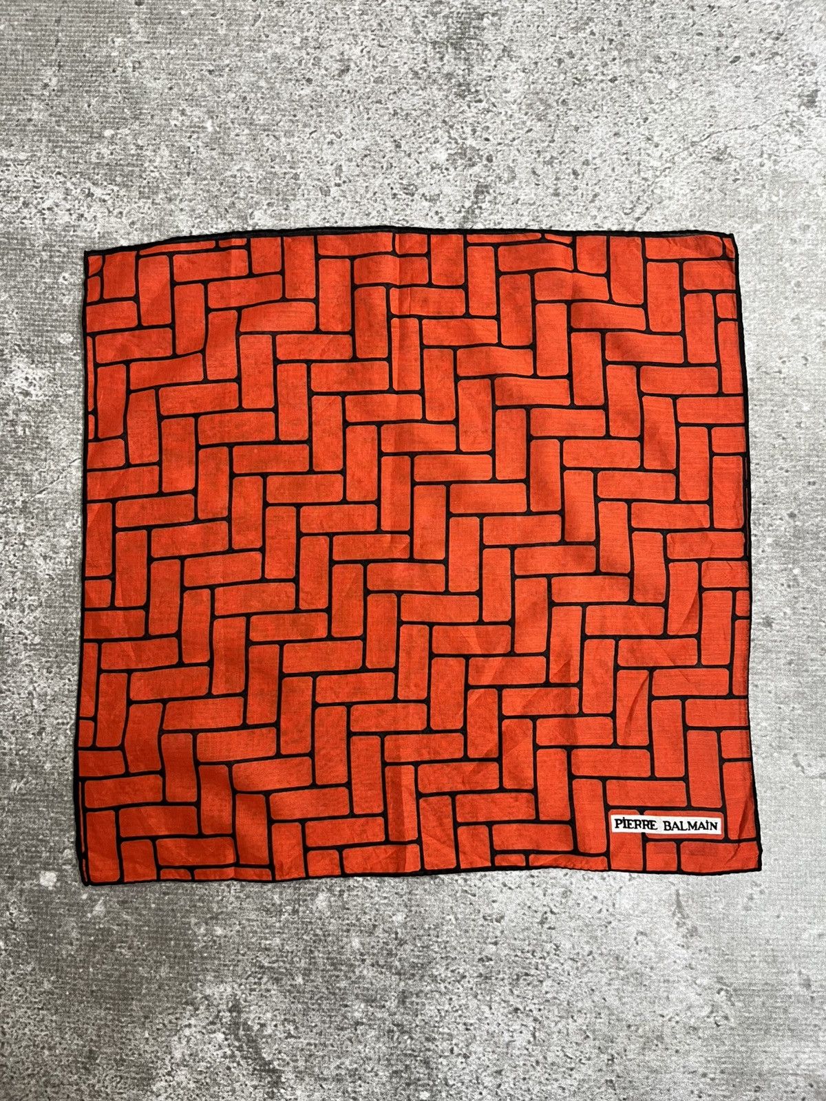Pierre Balmain Vintage Pierre Balamain Handkerchief / Bandana / Neckerchief Size ONE SIZE - 1 Thumbnail