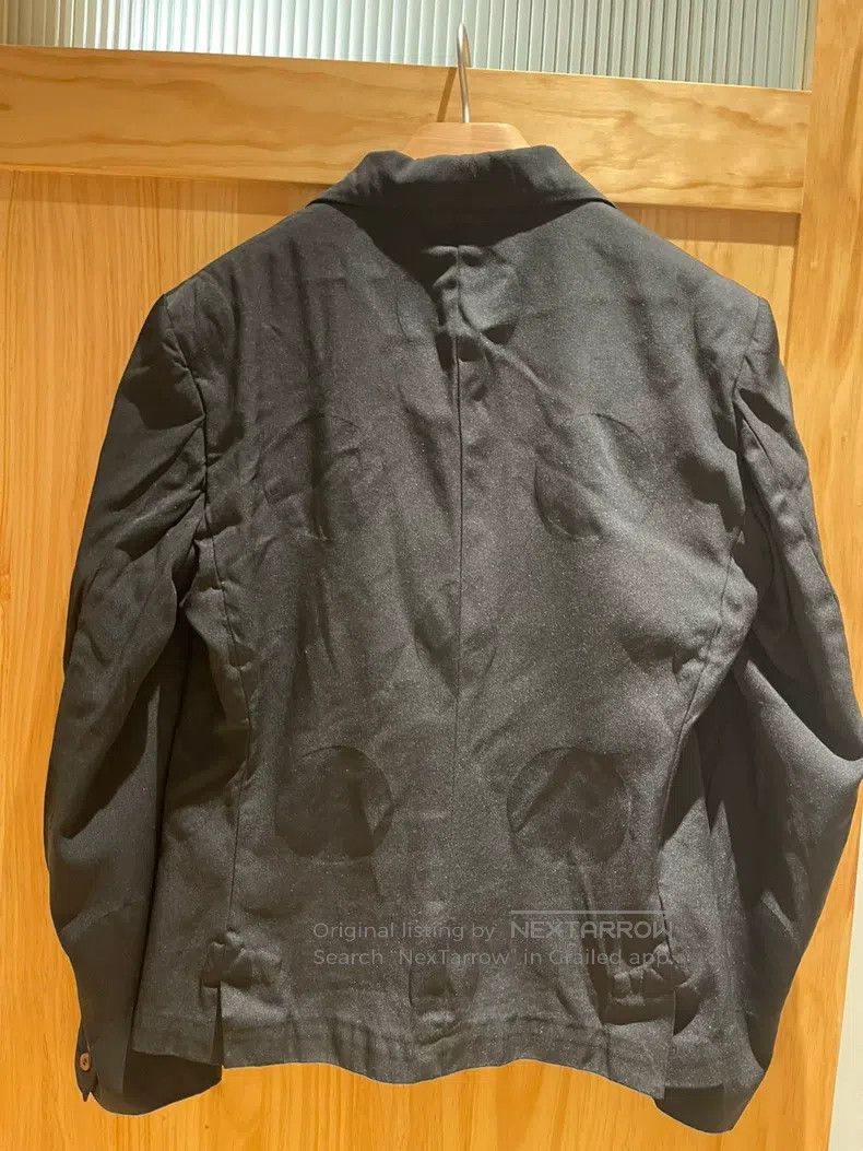 Comme des Garcons Comme Des Garcons Polka Dot Blazer with Wrinkled Distresse Size US L / EU 52-54 / 3 - 2 Thumbnail