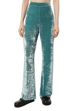 Jil Sander o1y1025 Sweatpant in Light Green Size 26" / US 2 / IT 38 - 2 Thumbnail