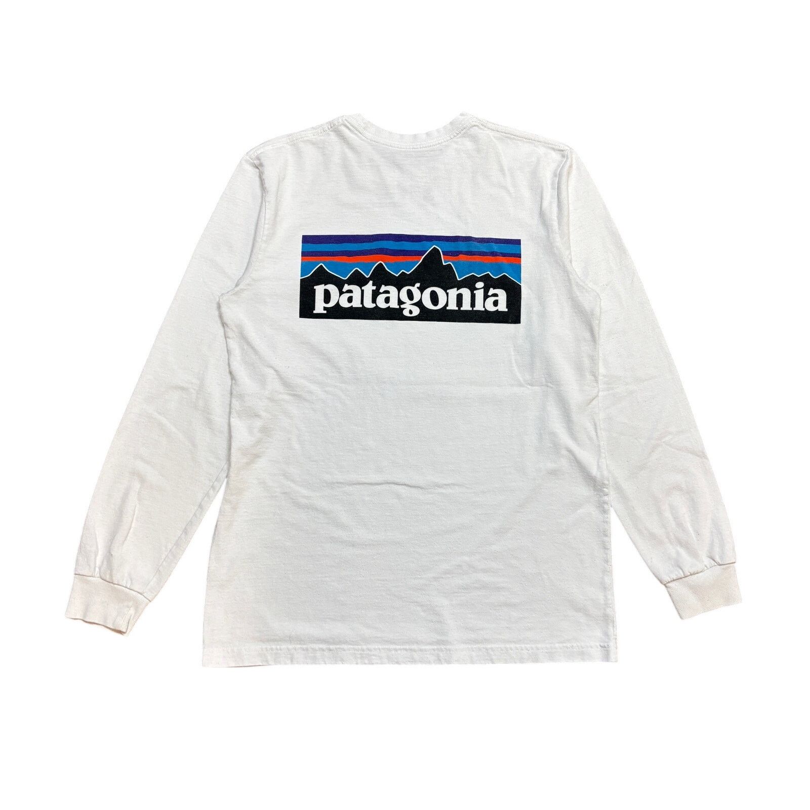 Patagonia Patagonia P-6 Logo LS Regular Fit Responsibili-tee Shirt XS Size US XS / EU 42 / 0 - 1 Thumbnail