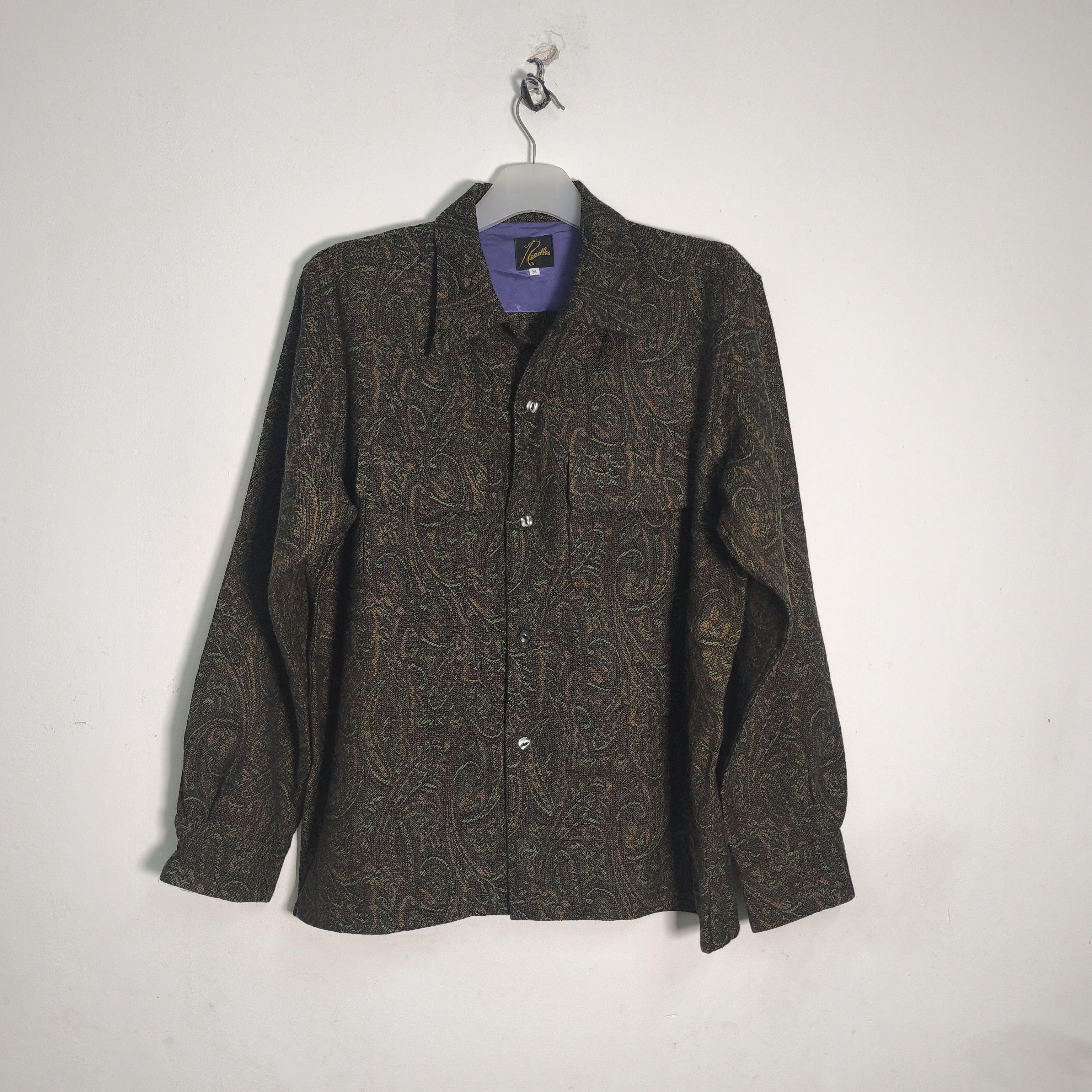 トップス Needles Classic Shirt Wool Paisley Jq Needles needles classic shirt wool paisley JQ | Grailed