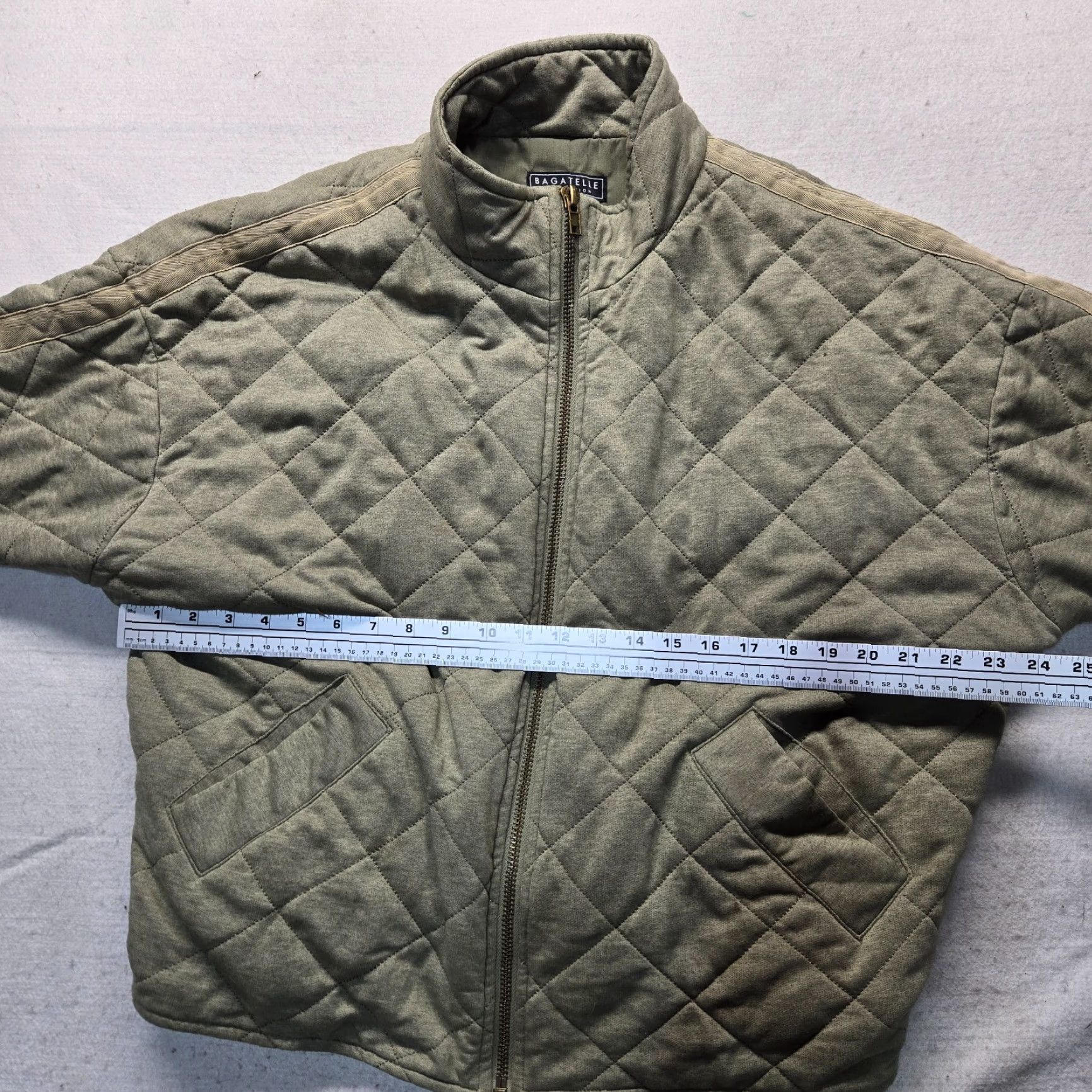 Vintage Bagatelle Jacket Green Bomber Full Zip Front Casual Heritage Adult Mens M Medium Size M / US 6-8 / IT 42-44 - 7 Thumbnail