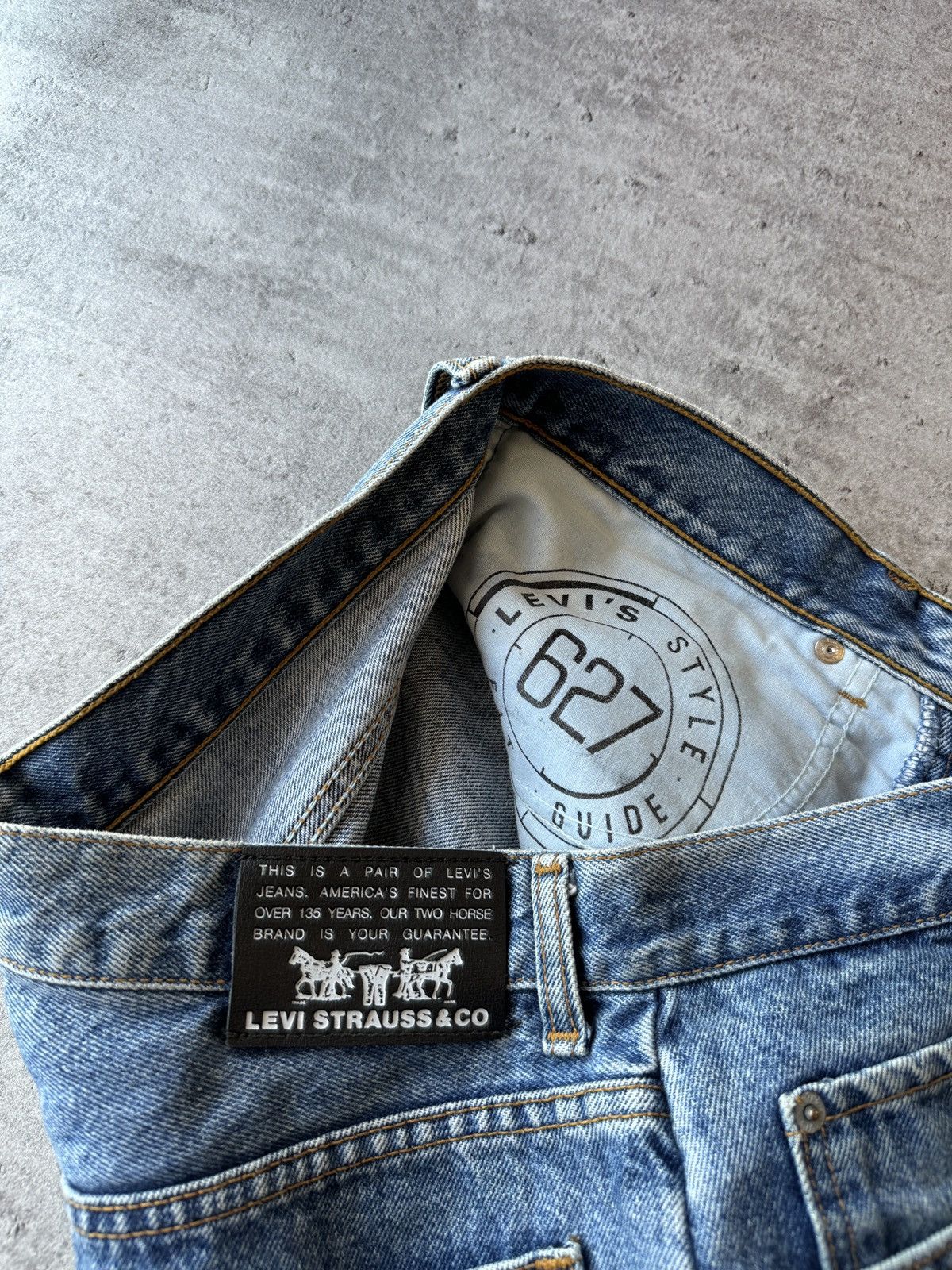 Levi's × Vintage Levi’s orange tab vintage 90s 80s baggy jeans denim y2k rap Size US 34 / EU 50 - 8 Thumbnail
