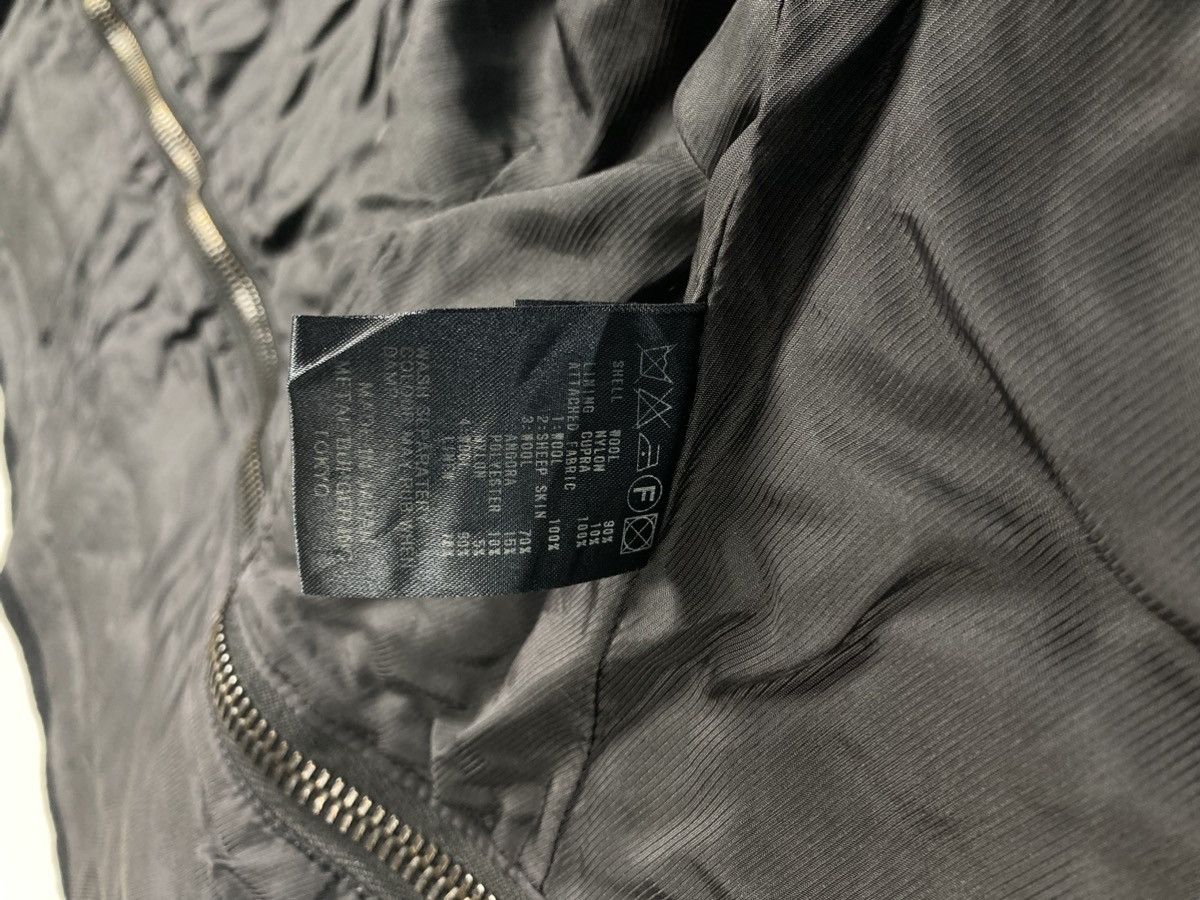 Diet Butcher Slim Skin FW 2011 Diet Butcher Slim Skin Wool Leather Long Jacket Rare Size M / US 6-8 / IT 42-44 - 7 Thumbnail