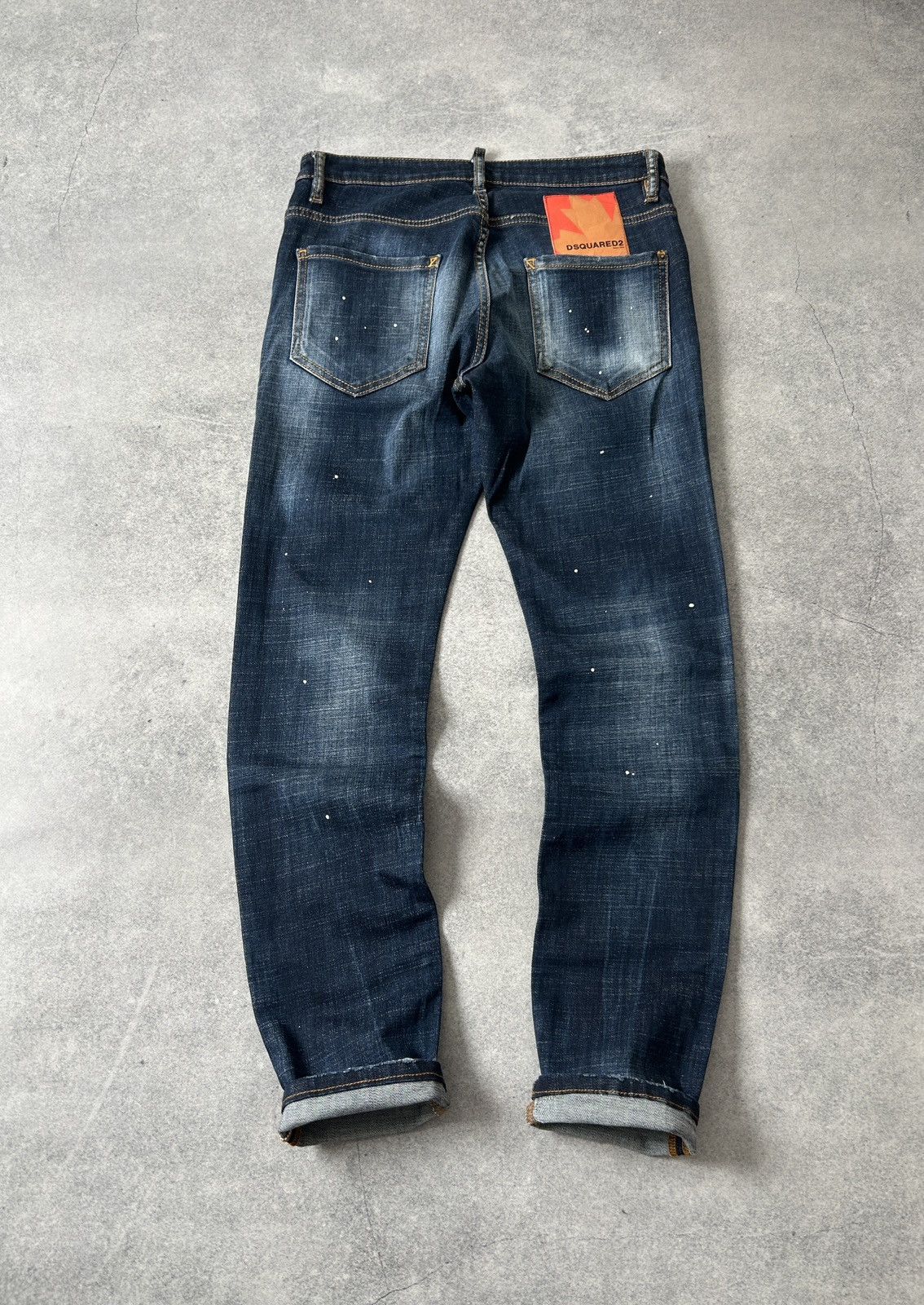 Dsquared2 Dsuqared2 Cut-Fit distressed skinny mens washed jeans Size US 31 - 2 Thumbnail