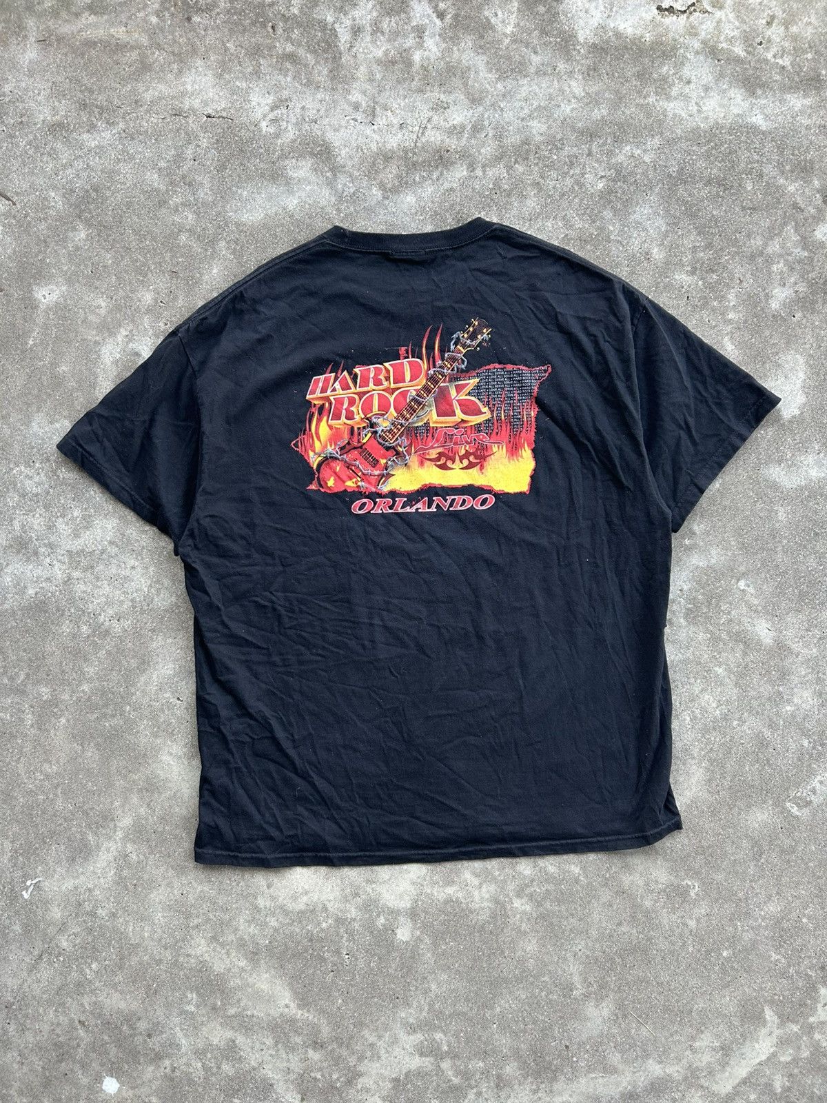 Hard Rock Cafe × Vintage Vintage Hard Rock Cafe Orlando Tee Size US XXL / EU 58 / 5 - 1 Thumbnail