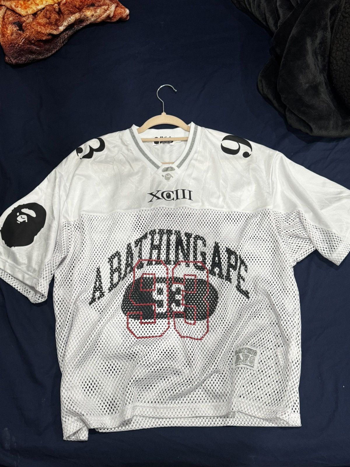 Bape BAPE Line Camo FB Jersey WHITE Size US L / EU 52-54 / 3 - 3 Thumbnail