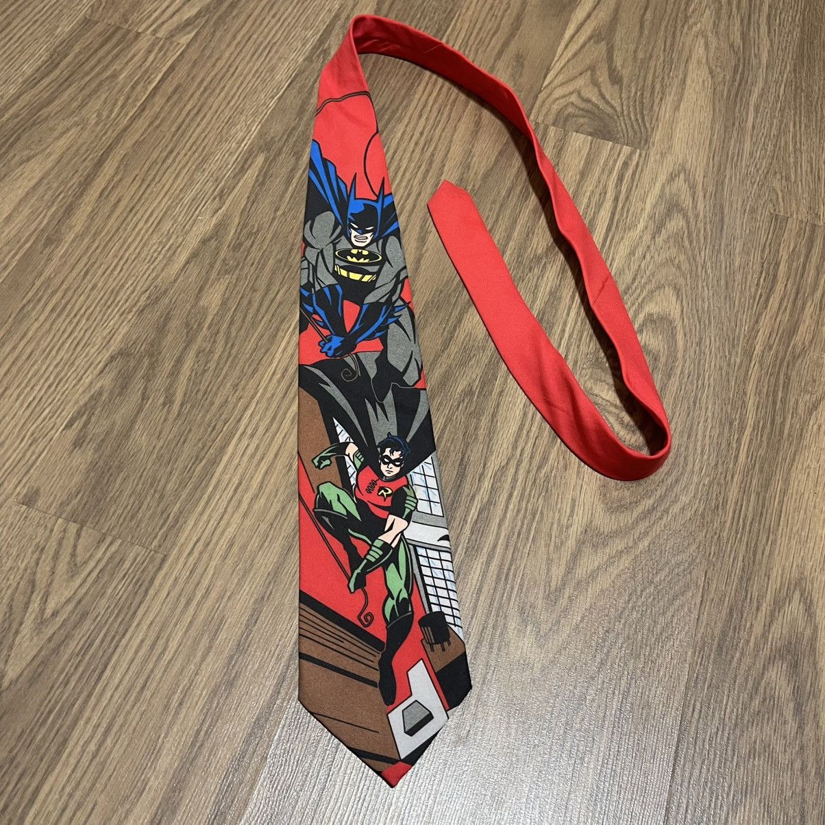 DC Comics Vintage Dc comics 90s 1996 Batman and Robin tie Size ONE SIZE - 3 Thumbnail
