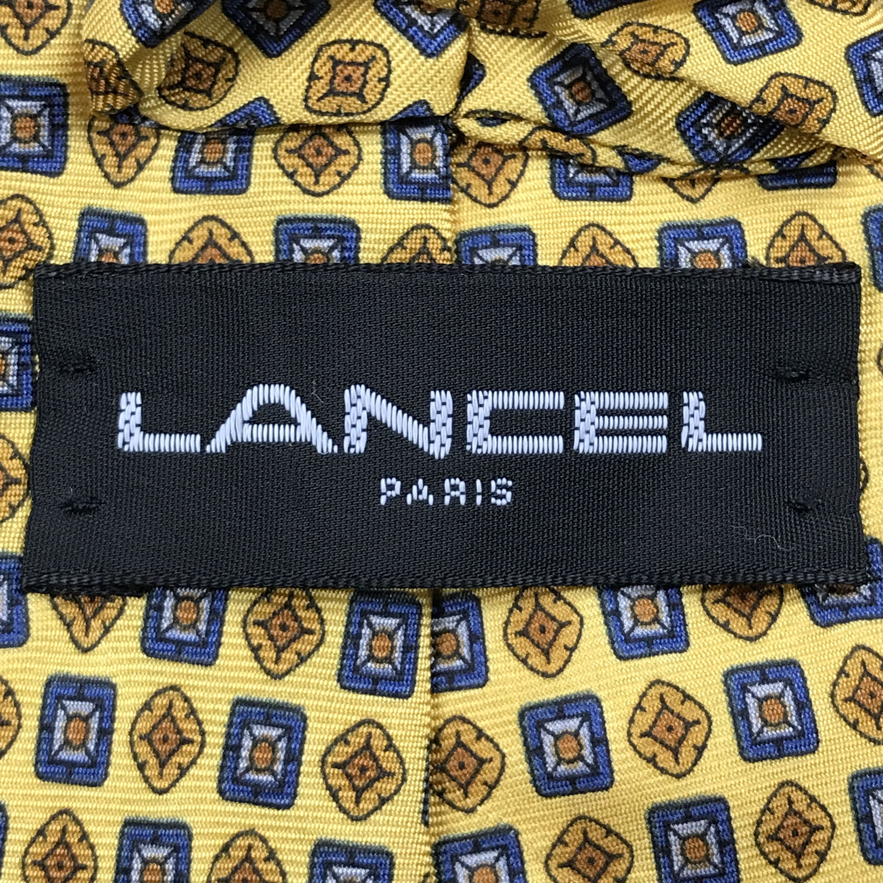 Lancel × Vintage Vintage Lancel Silk Necktie Size ONE SIZE - 8 Thumbnail