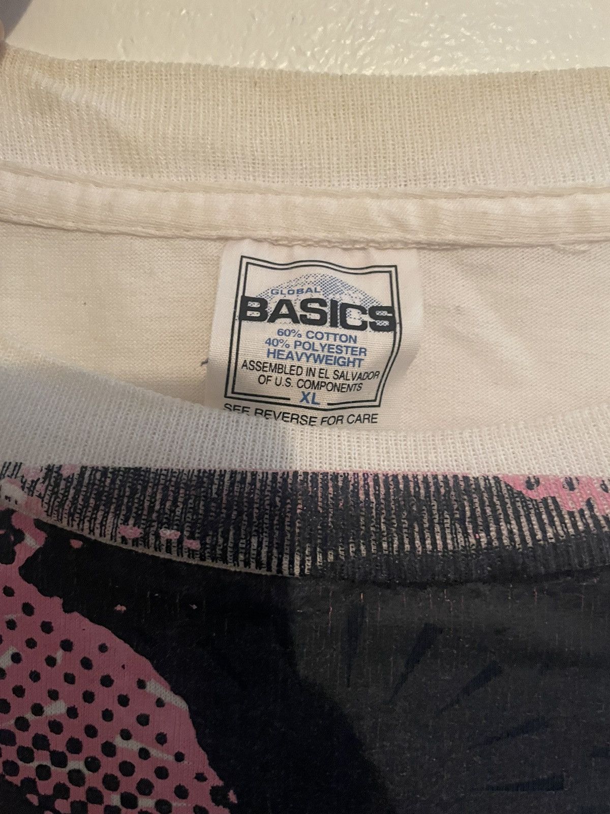 Vintage 80’s Style Screen Print Graphic Tee • Vintage XL Size US XL / EU 56 / 4 - 3 Thumbnail