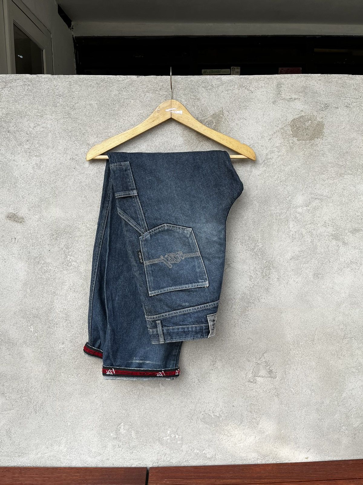Fubu × Vintage HIPHOP BAGGY CARPENTER MAJAH FLAVAH COPYRIGHT 2002 Size US 30 / EU 46 - 14 Thumbnail