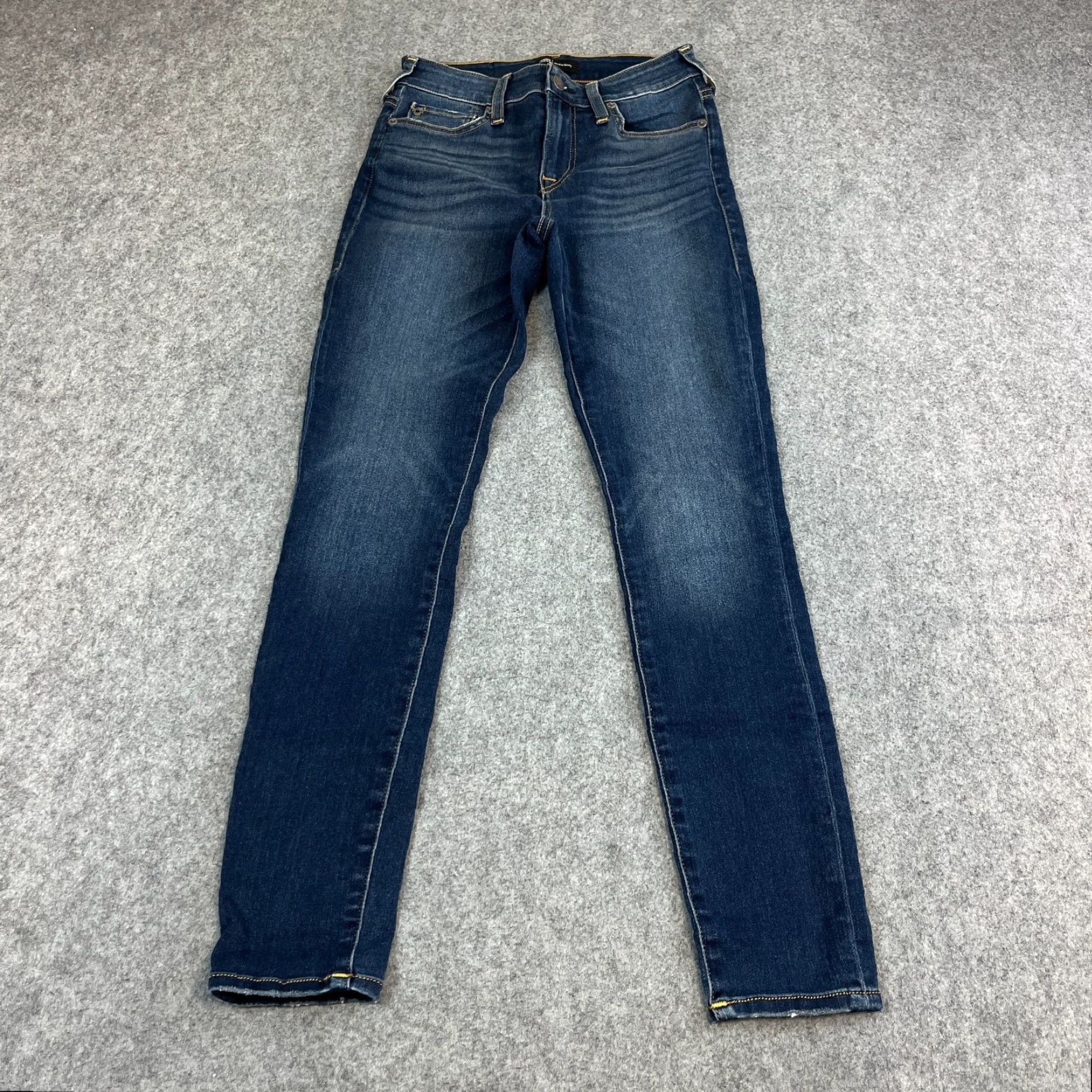 True Religion True Religion Jeans Slim Skinny 27 30 UK 8 Dark Wash Blue Jennie Curvy Womens Jeans Clothing Shoes Accessories Size 30" / US 8 / IT 44 - 2 Thumbnail