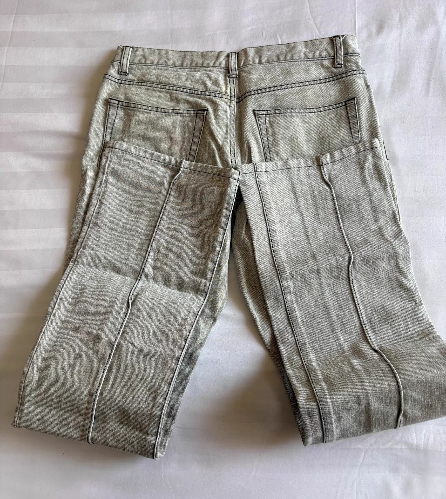 Tornado Mart Tornado Mart Vintage Visual Kei Jeans 3D Stitch 80/106 Size US 34 / EU 50 - 9 Thumbnail