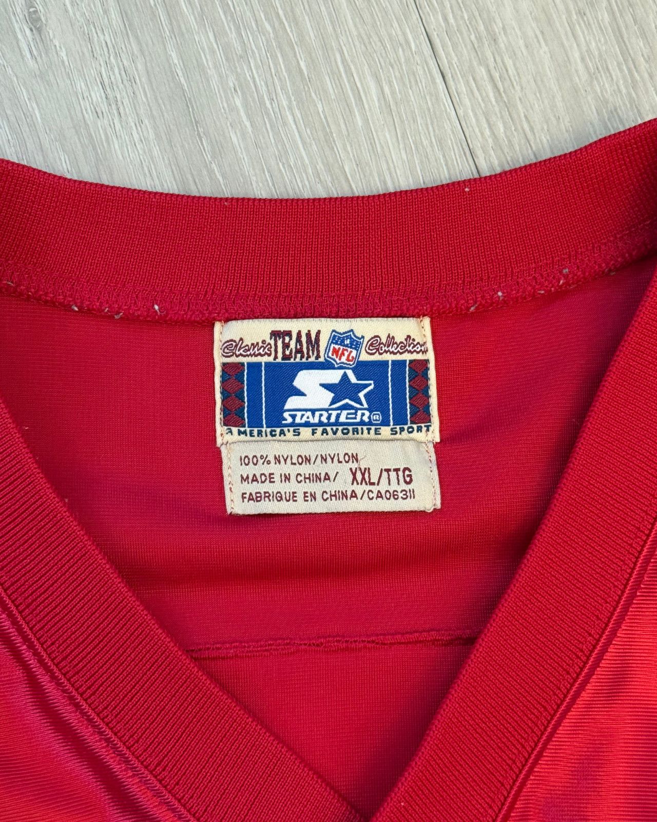 NFL × Starter × Vintage Vintage Starter Kansas City Chiefs NFL Grbac Football Jersey Size US XXL / EU 58 / 5 - 9 Thumbnail
