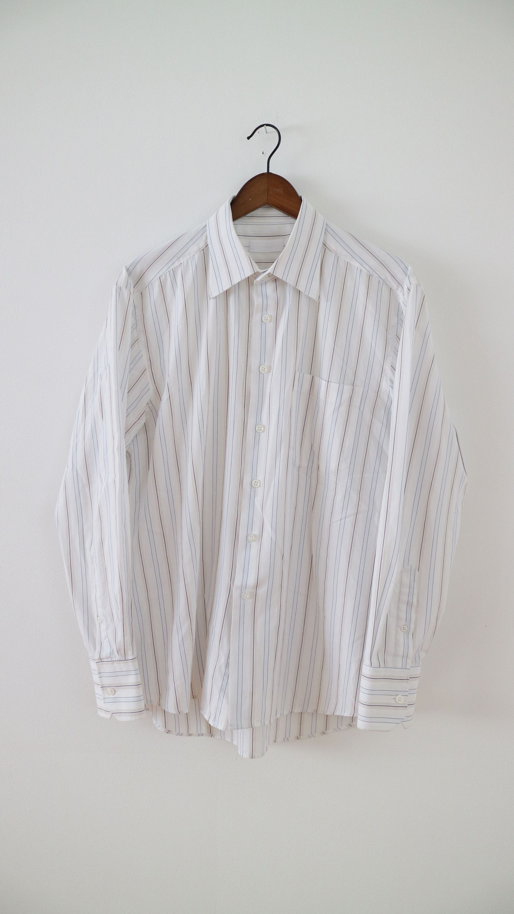 Prada Prada 00's Striped Shirt Size US L / EU 52-54 / 3 - 1 Thumbnail
