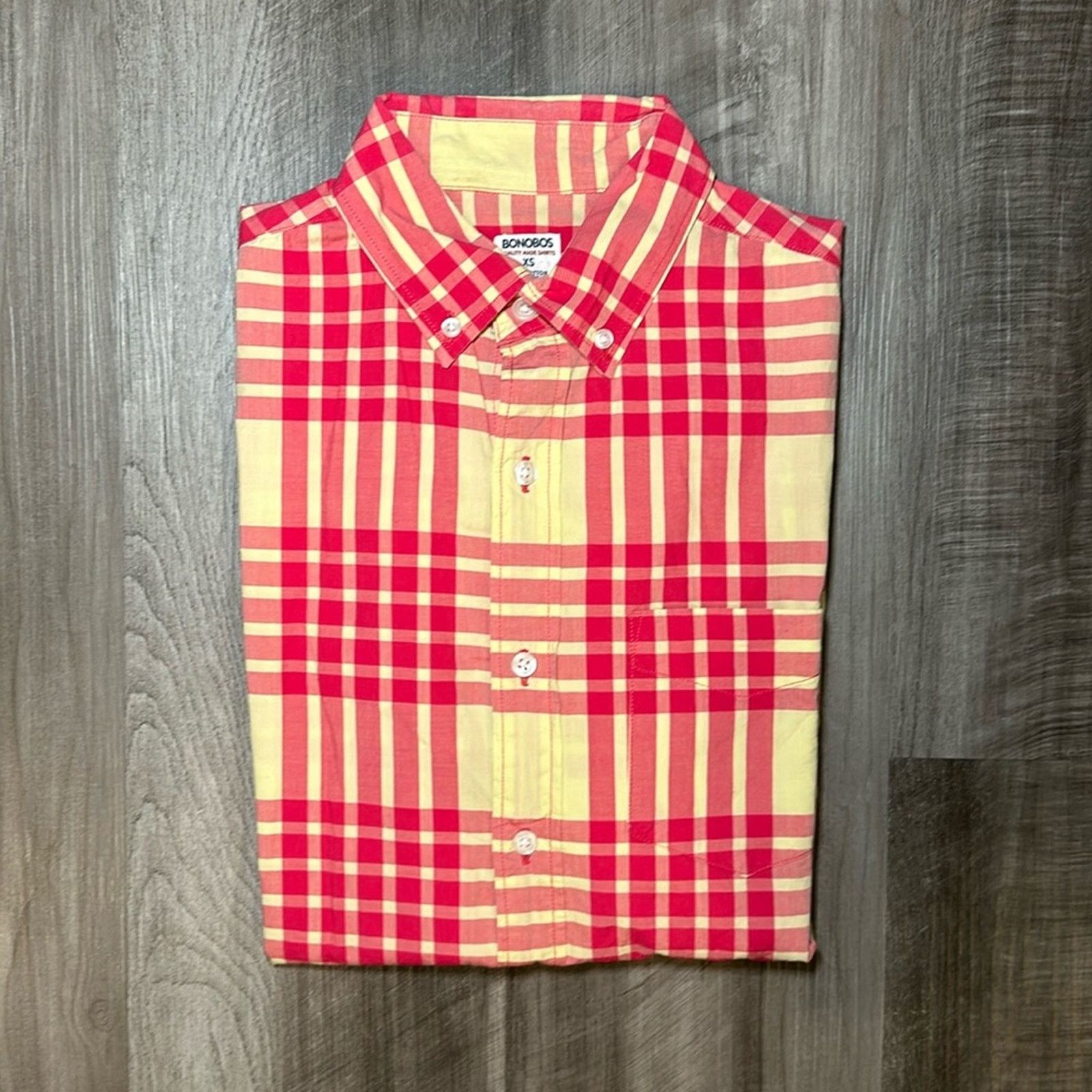 Bonobos Bonobos Slim Fit Summer Weight Poplin Long Sleeve - XS Size US XS / EU 42 / 0 - 1 Thumbnail