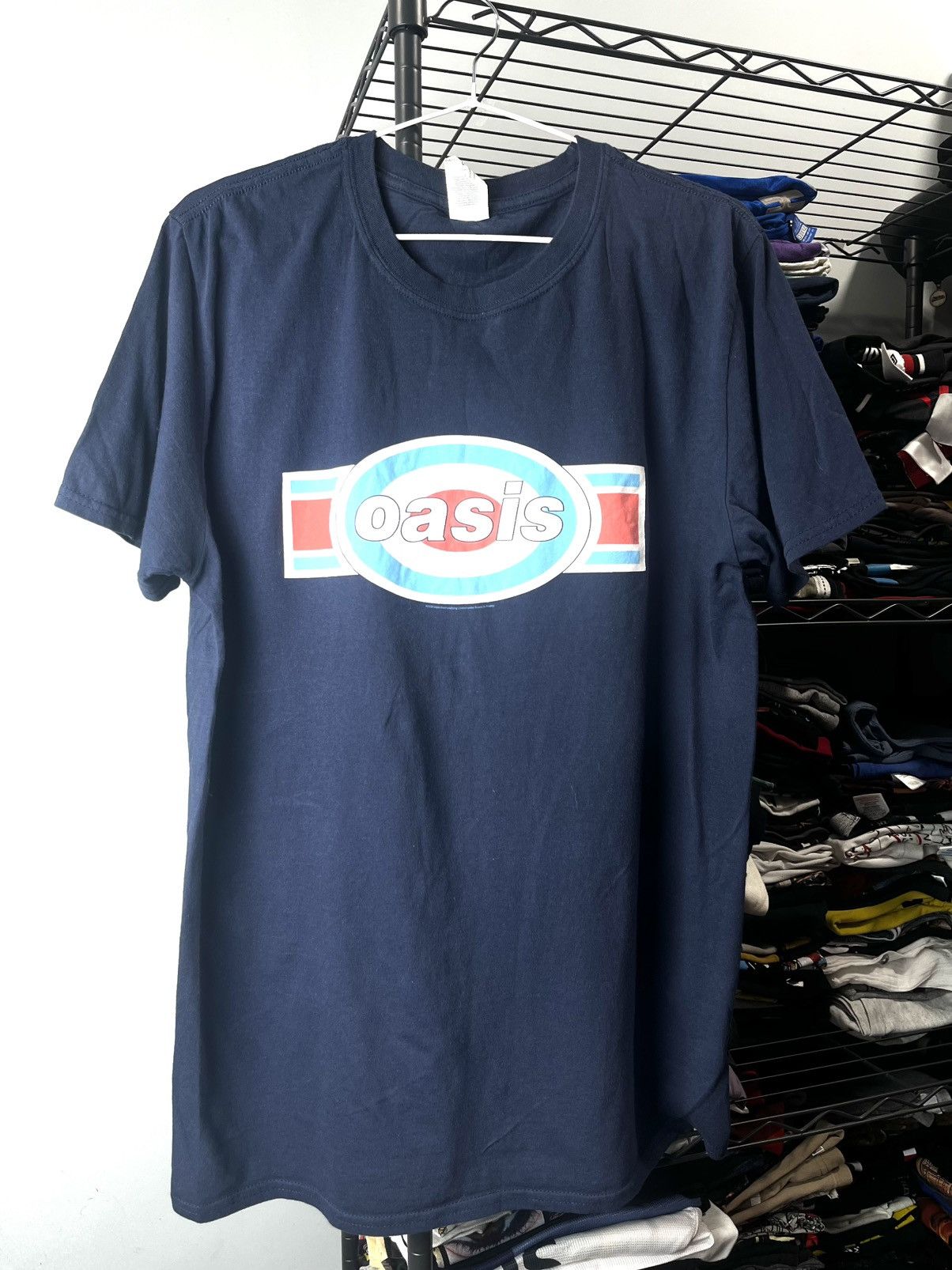 Band Tees Vintage Style Oasis Band T Shirt Metallica Green Day Size US L / EU 52-54 / 3 - 1 Thumbnail