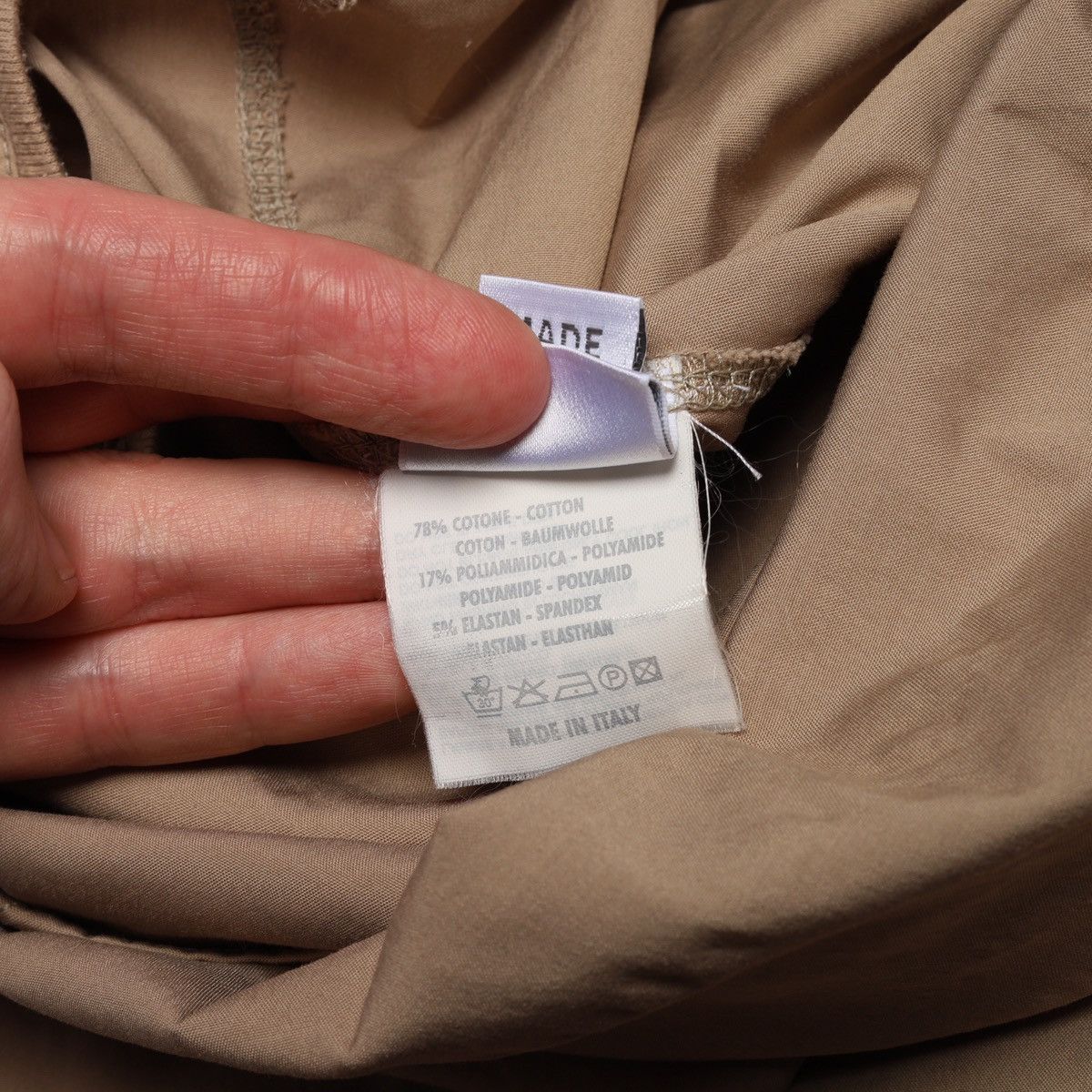 Brunello Cucinelli Brunello Cucinelli Cotton Polyamide Spandex Dress Long Beige Size S / US 4 / IT 40 - 13 Thumbnail