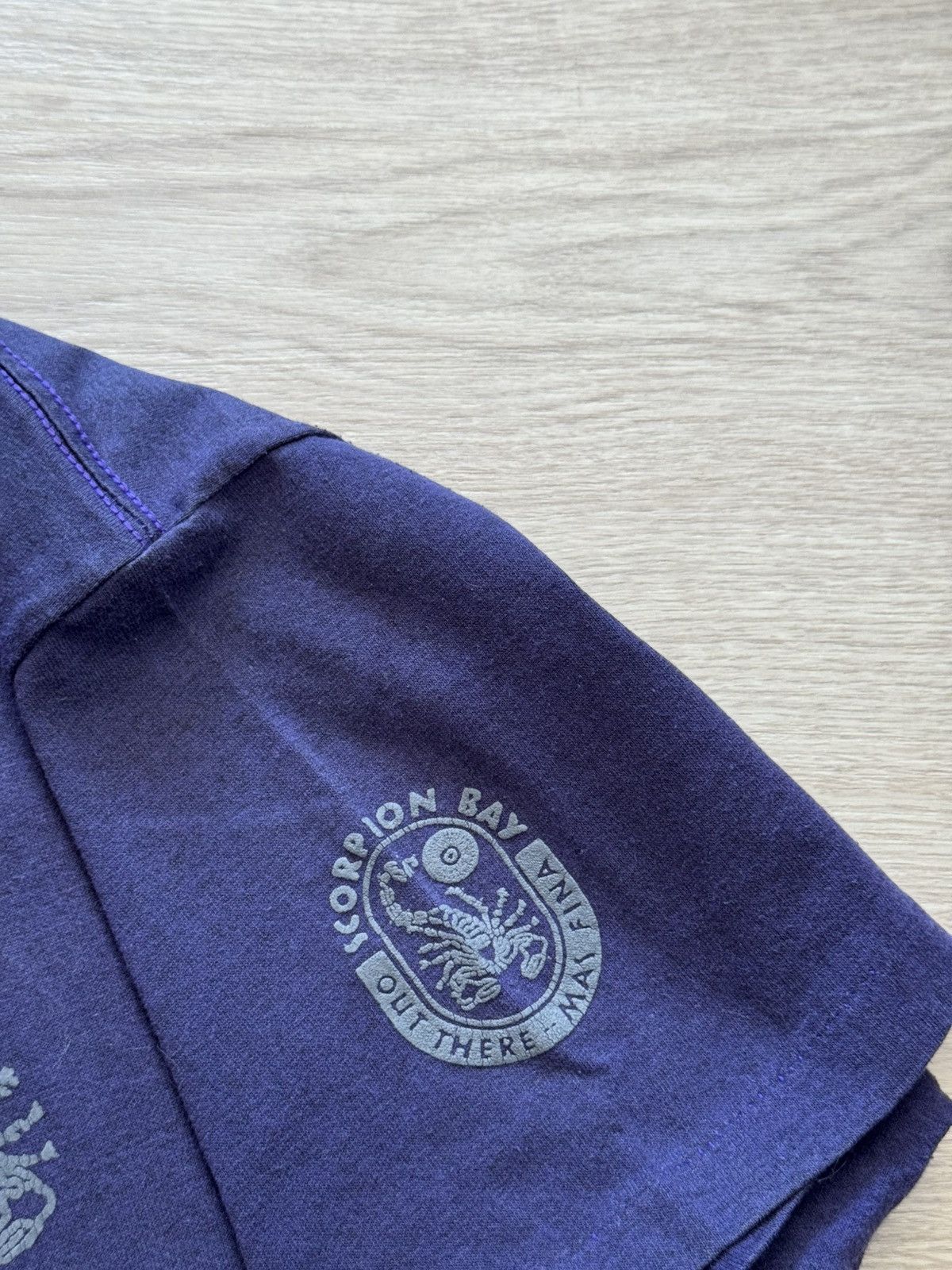 Vintage Vintage 90’s Scorpion Bay Purple Made In USA T-Shirt Size US XL / EU 56 / 4 - 4 Thumbnail