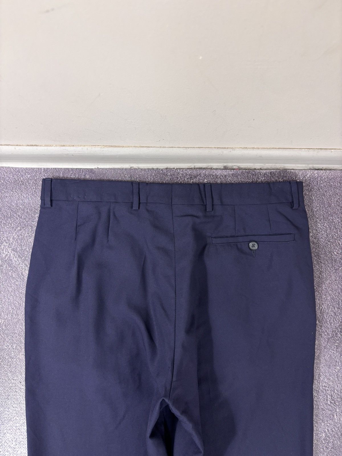 Hackett Hackett Men’s Navy Blue Wool Dress Pants Trousers Size US 34 / EU 50 - 16 Thumbnail
