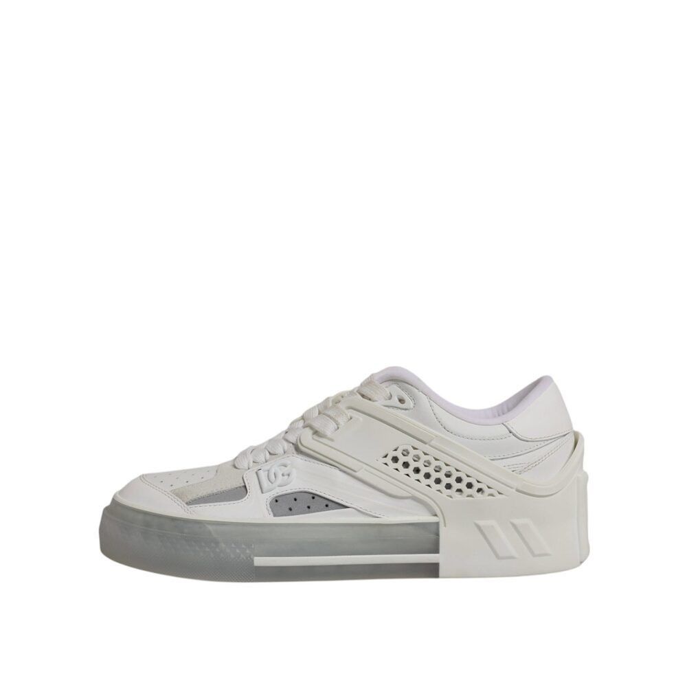 Dolce & Gabbana Dolce & Gabbana White DG Logo CUSTOM 2.Zero Sneakers Shoes Size US 6 / EU 39 - 6 Thumbnail