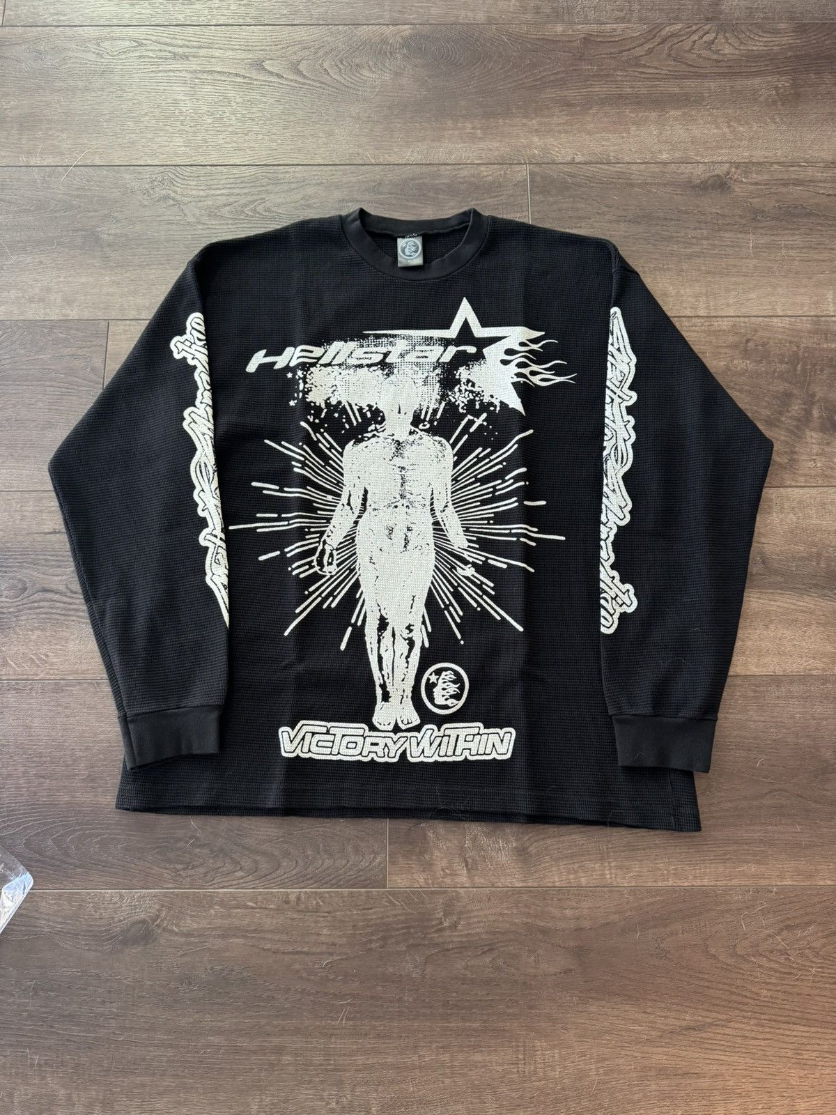 image of Hellstar Black Thermal L/s Size Xl, Men's