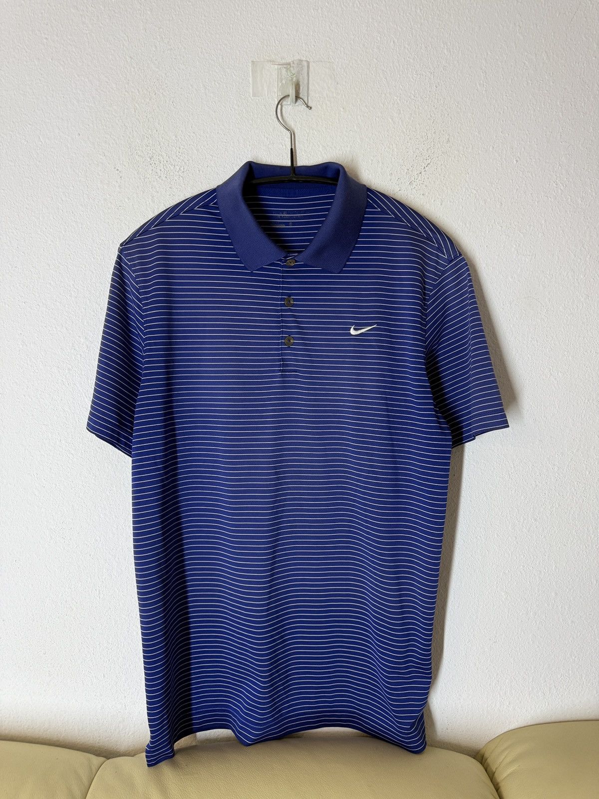 Nike Vintage Nike Polo Shirt Striped Size US M / EU 48-50 / 2 - 1 Thumbnail