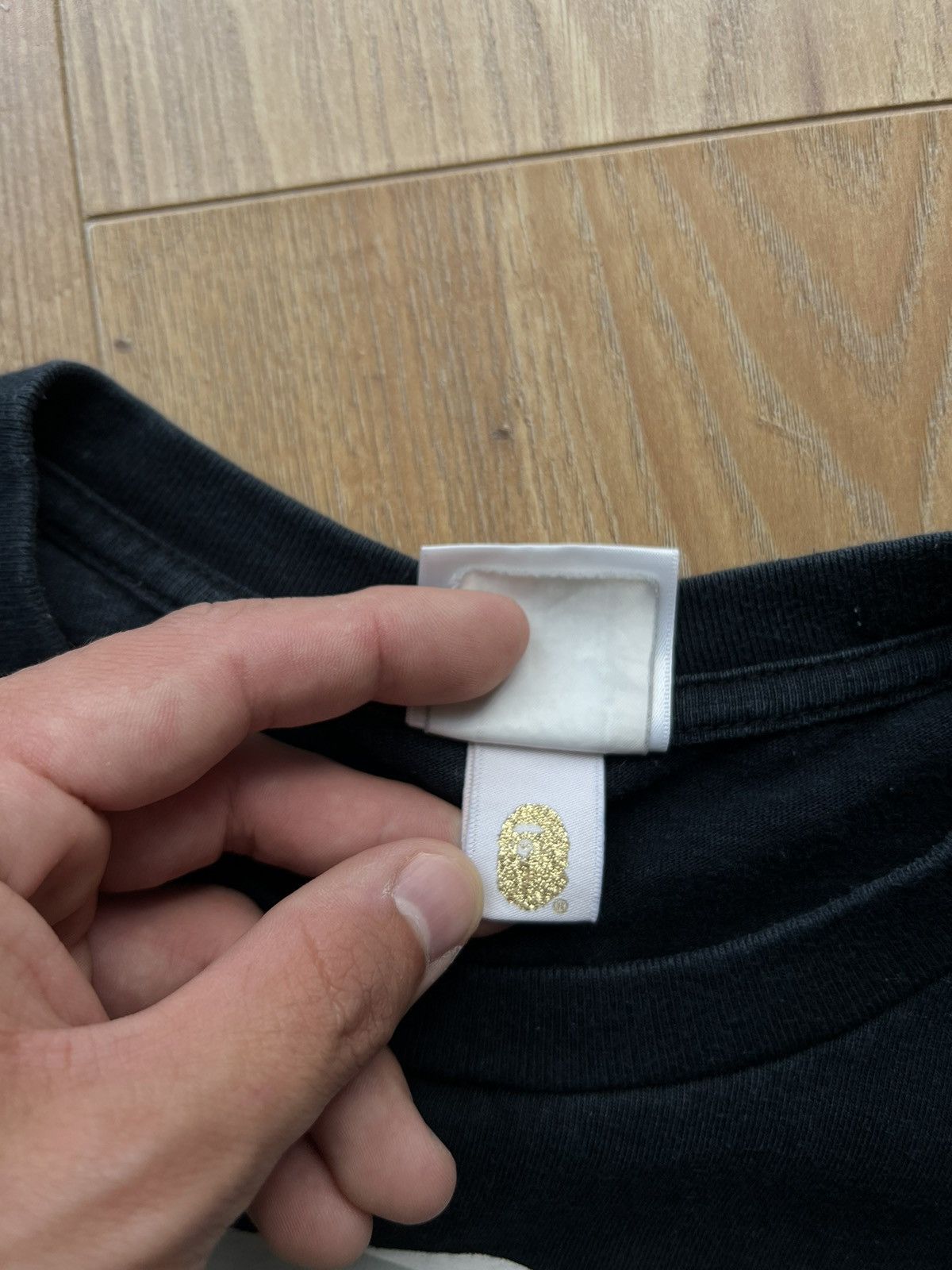Bape BAPE CAMO HEAD COLLEGE TEE Size US M / EU 48-50 / 2 - 9 Thumbnail
