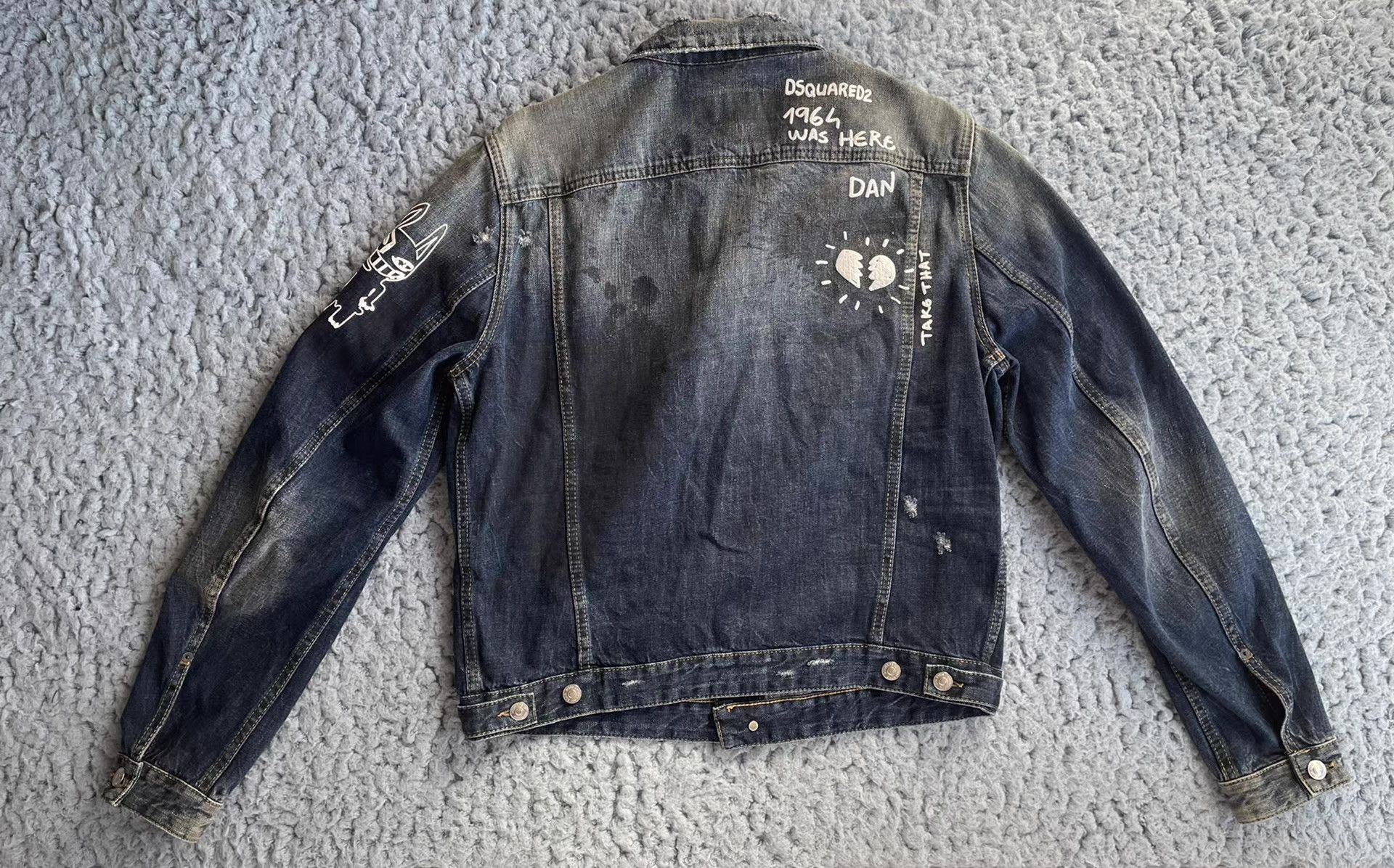 Dsquared2 DSquared2 (D2) Denim Jacket Q4 Size US L / EU 52-54 / 3 - 2 Thumbnail