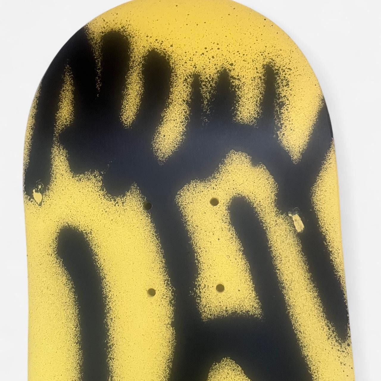 Other Olaoluslawn Slawn 1/1 Hand Sprayed Yellow Skateboard Deck Size ONE SIZE - 5 Thumbnail