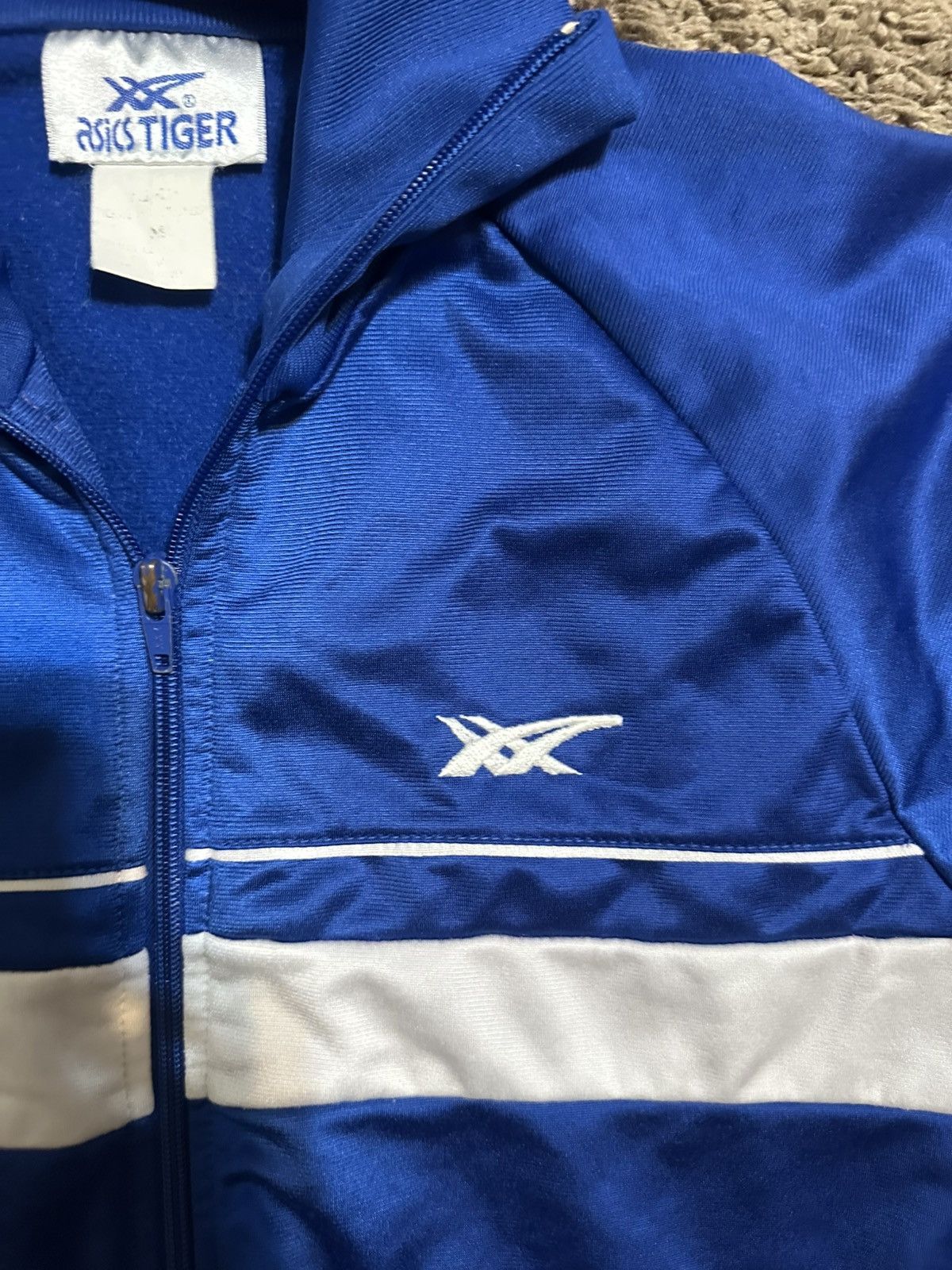 Asics Vintage Woman’s Asics track jacket 80s size medium Size M / US 6-8 / IT 42-44 - 2 Thumbnail