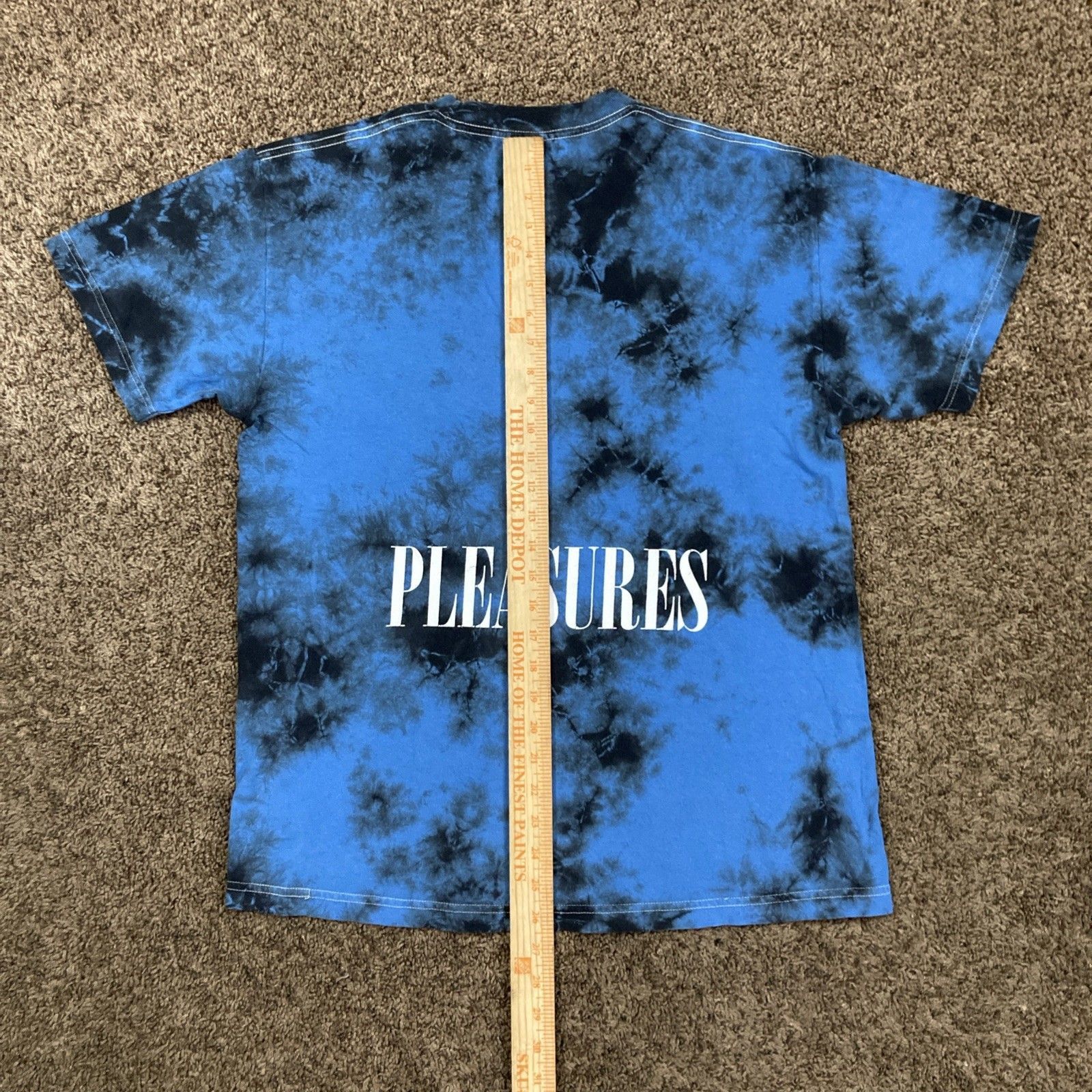Pleasures Rare Pleasures The Flaming Lips T “DRUGS HELP” Tie Dye Shirt Size US M / EU 48-50 / 2 - 9 Thumbnail