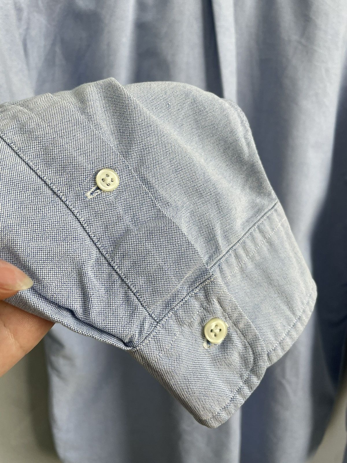 Polo Ralph Lauren y2k casual vintage Polo Ralph bear cotton shirt button up Size US XL / EU 56 / 4 - 11 Thumbnail
