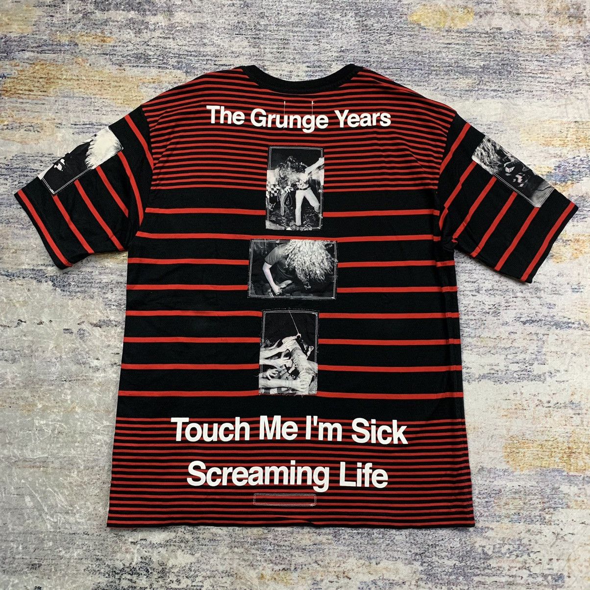 Takahiromiyashita The Soloist. Takahiromiyashita the soloist Ss19 grunge years stripe shirt Size US XL / EU 56 / 4 - 2 Thumbnail