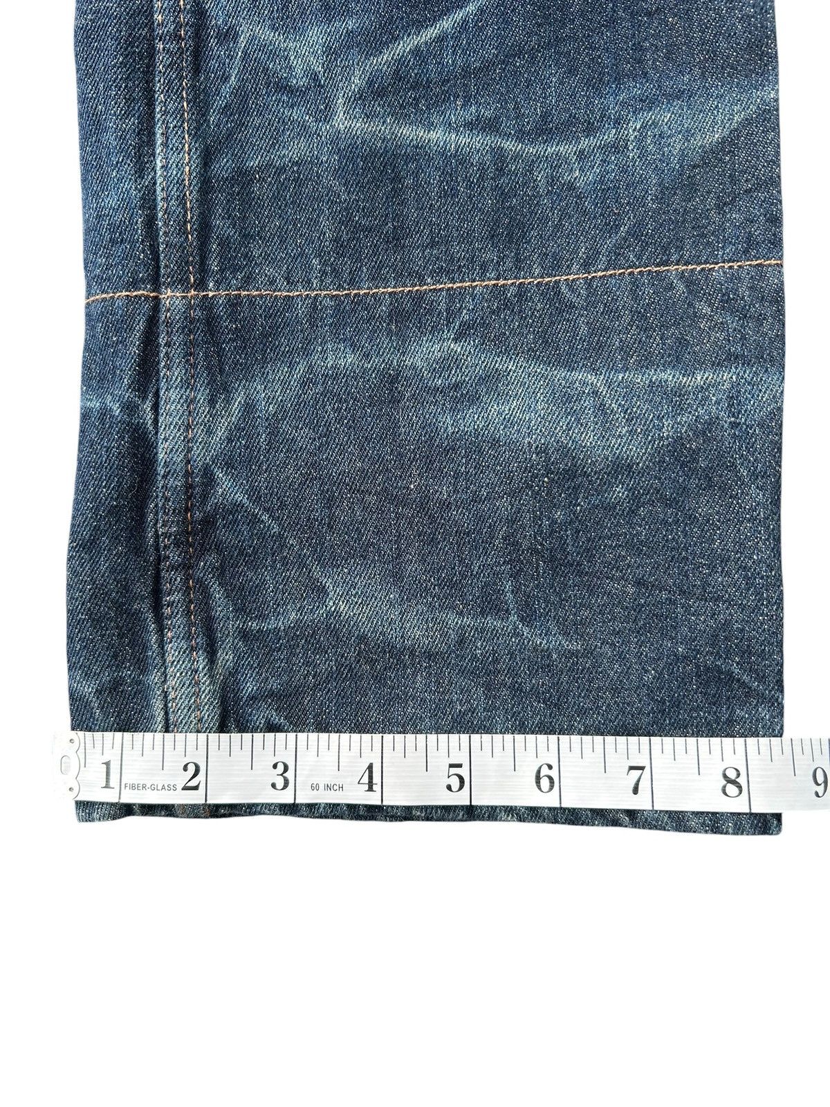 Kapital Flare Double Waist Punk Bondage Japanese Style Denim Jeans Size US 32 / EU 48 - 23 Thumbnail