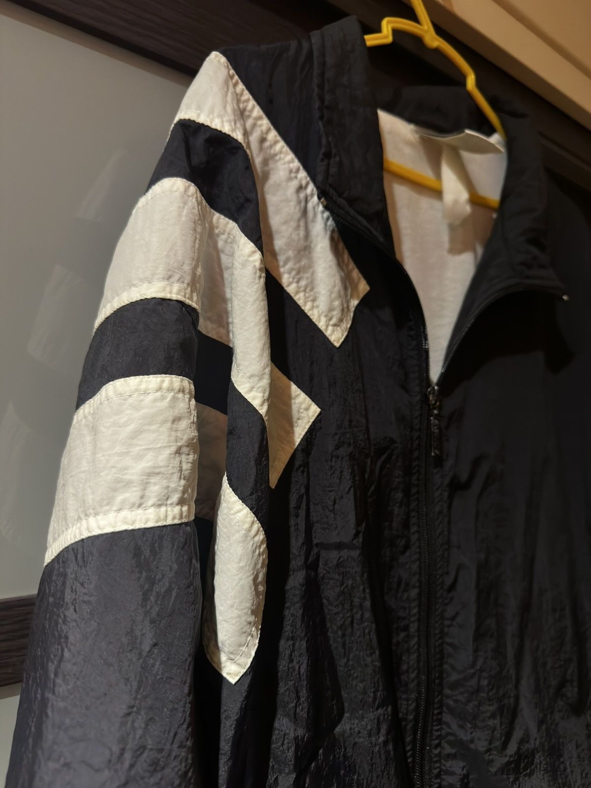 Adidas 1990’s Adidas Windbreaker Size US M / EU 48-50 / 2 - 2 Thumbnail