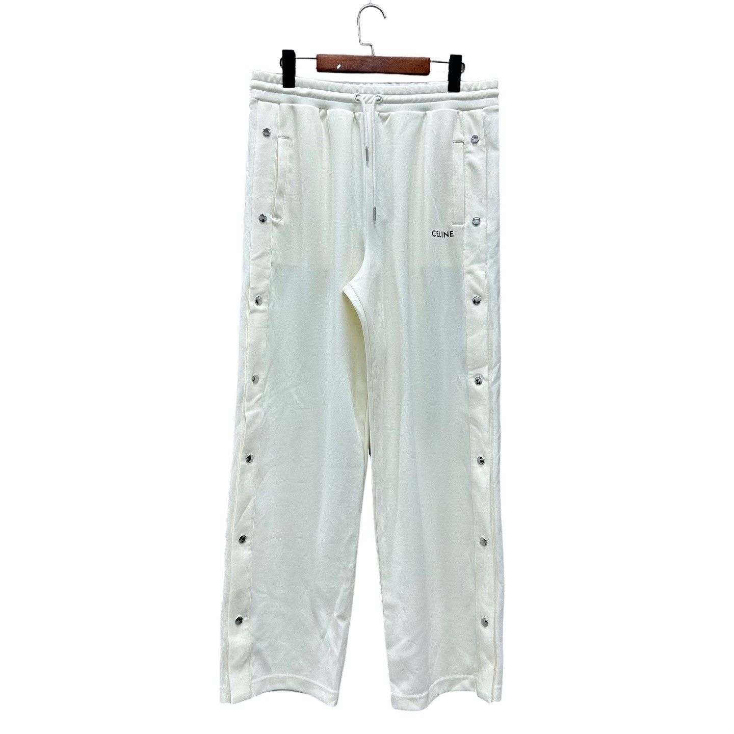 Celine Celine Logo Snap Button Sweatpants Size L Size US 34 / EU 50 - 1 Thumbnail