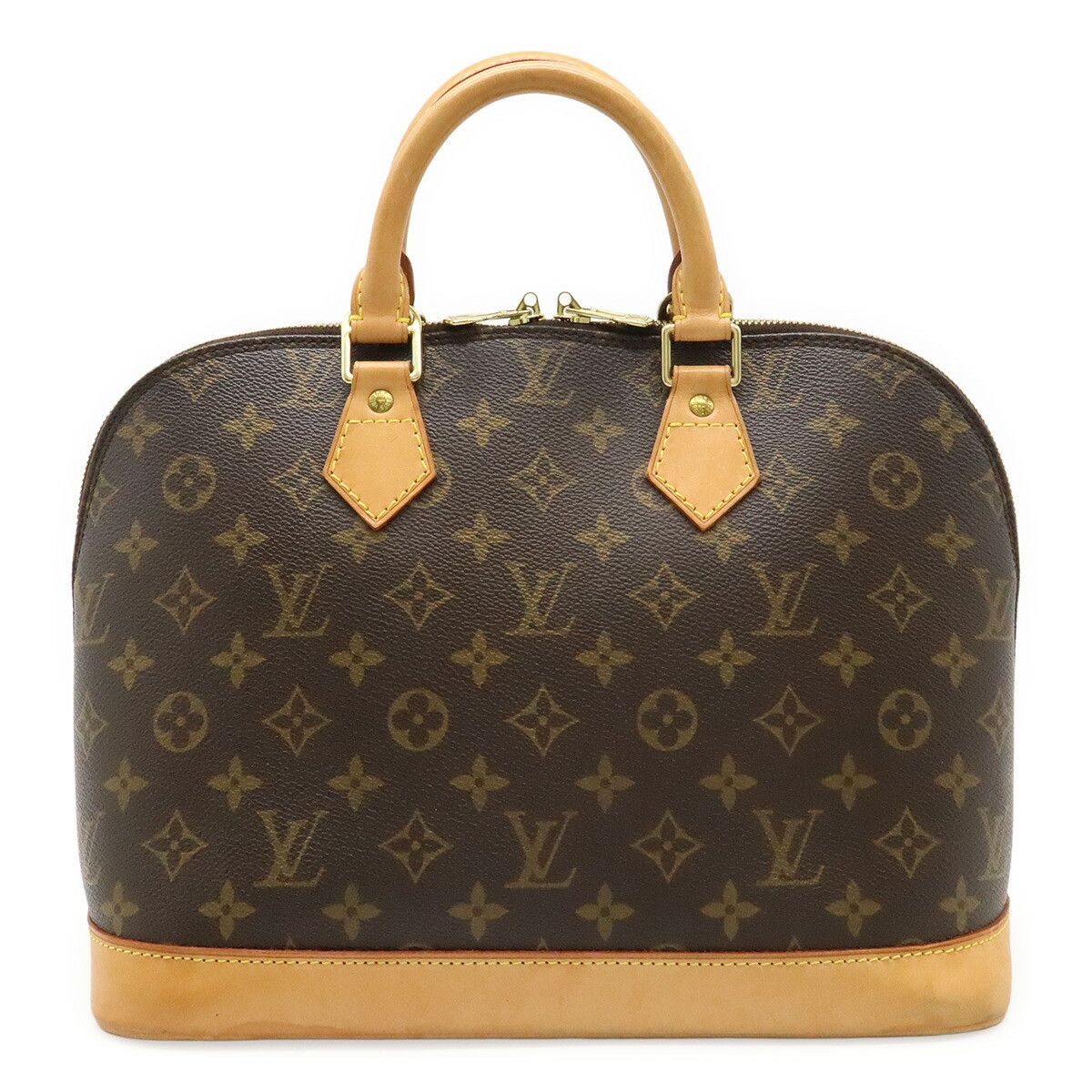 Louis Vuitton Louis Vuitton Louis Vuitton Alma Monogram Handbag Canvas Handbag M51130 Size ONE SIZE - 1 Thumbnail