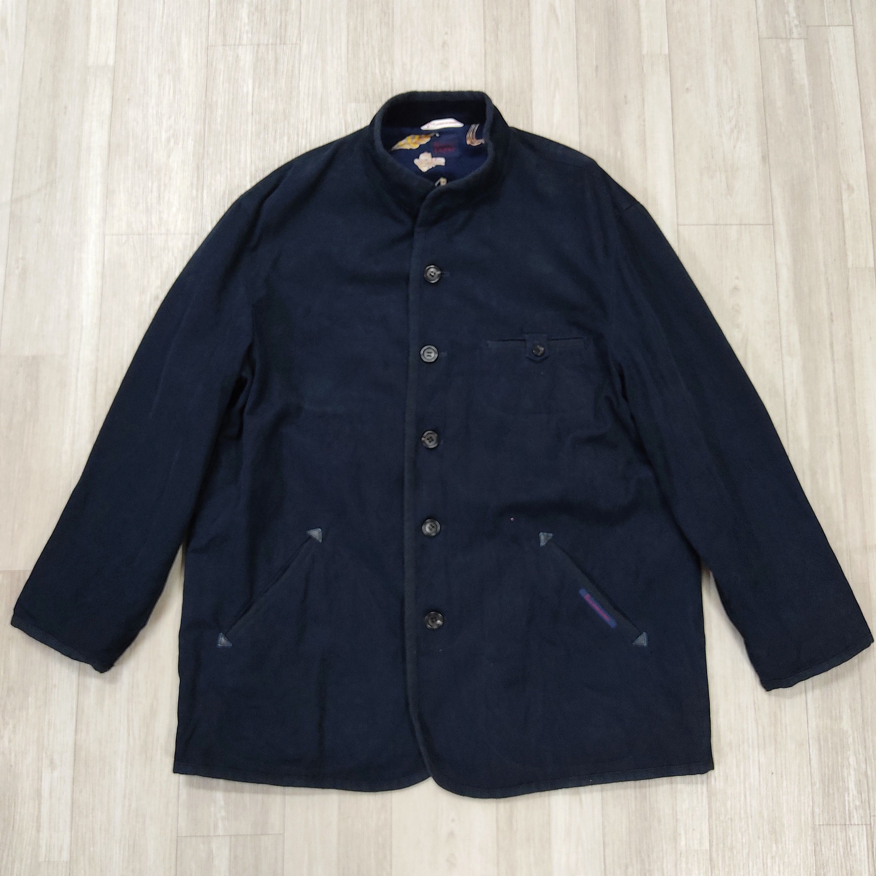Japanese Brand × Mr. Gentleman The PAPAS Mantere De Heming Navy Blue Deck Jacket Size US M / EU 48-50 / 2 - 2 Thumbnail