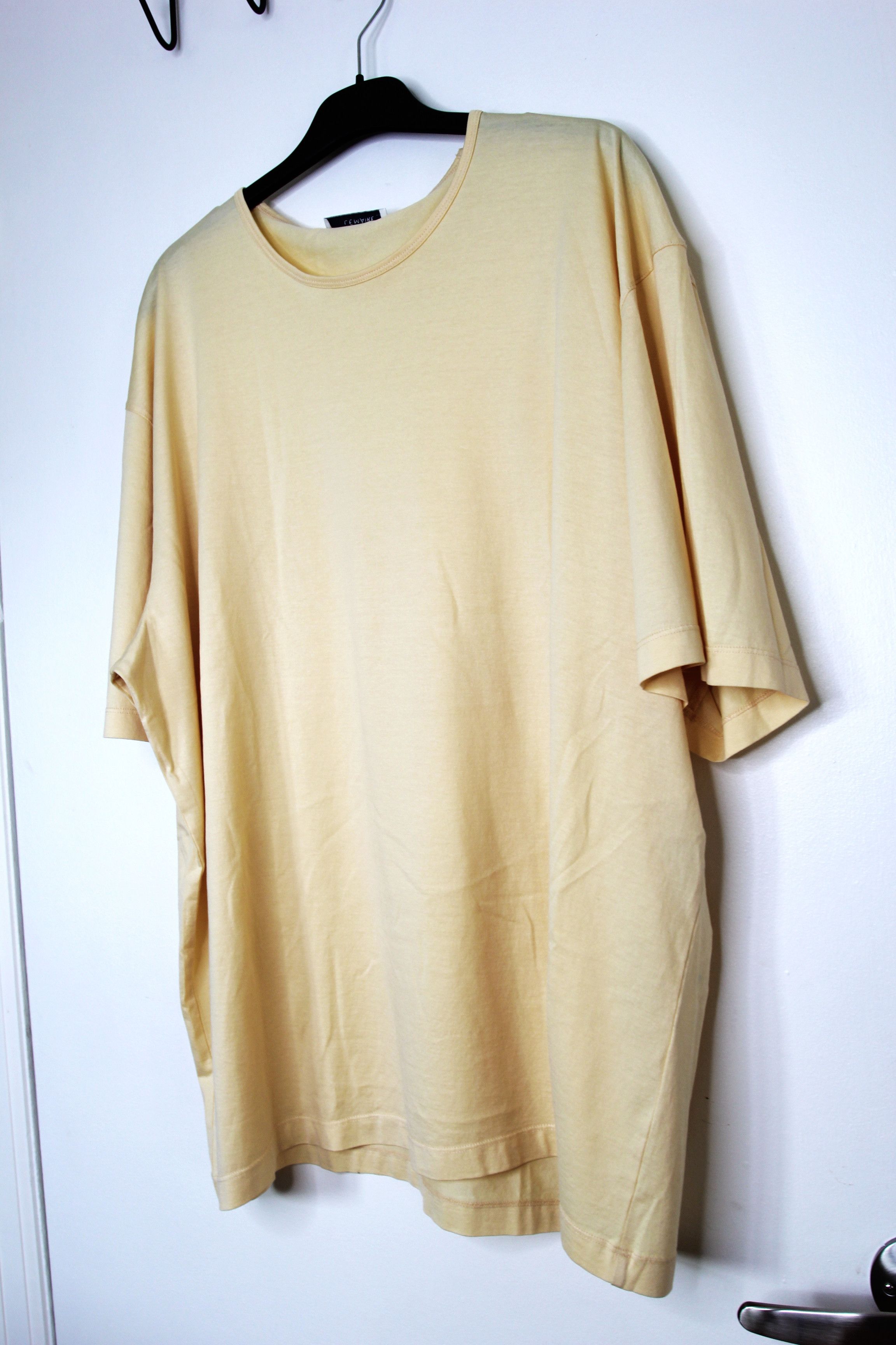 Lemaire BNWT SS25 LEMAIRE RELAXED TSHIRT ICE APRICOT XL Size US XL / EU 56 / 4 - 5 Thumbnail