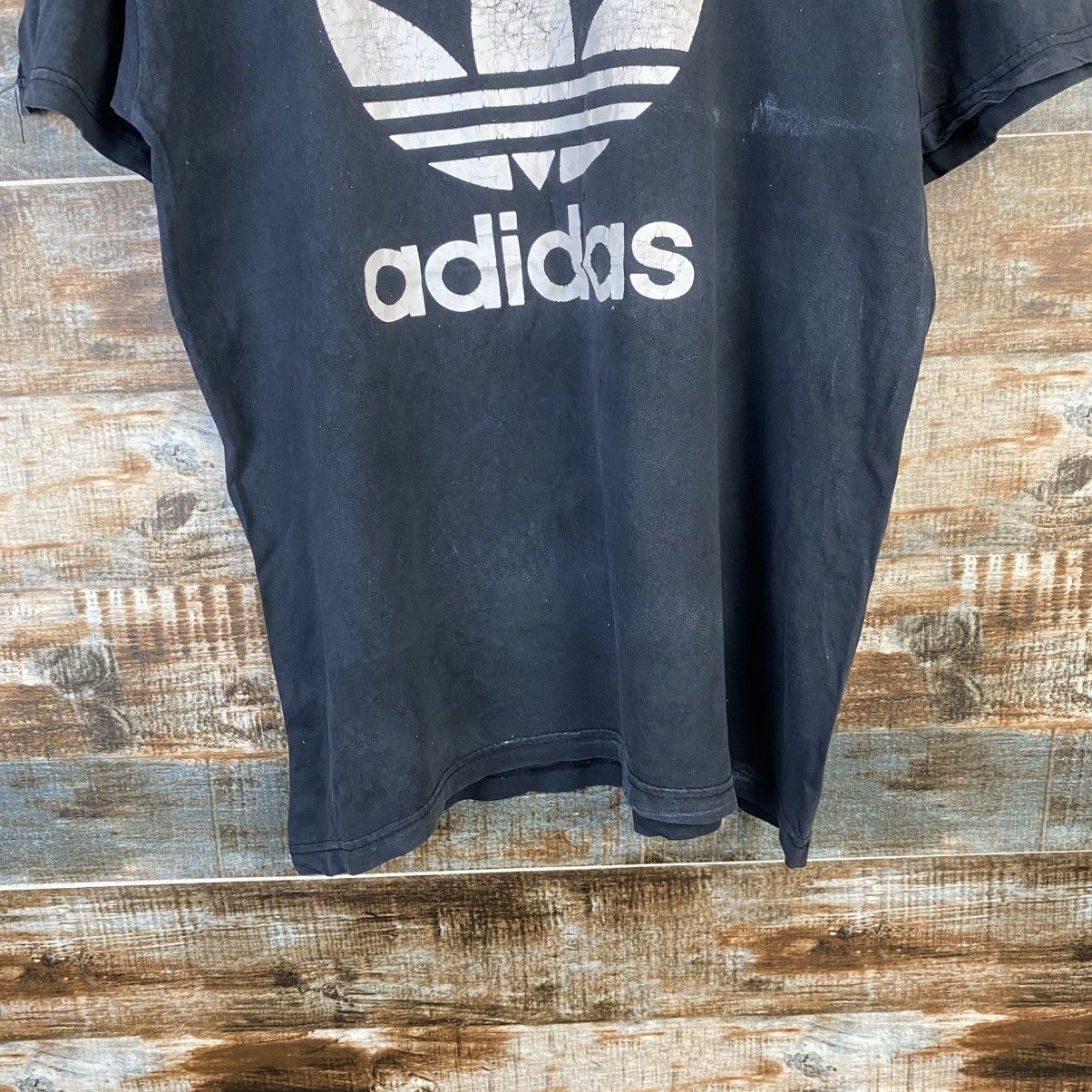 Adidas DL Adidas vintage Black T-Shirt #C1189 Size US M / EU 48-50 / 2 - 6 Thumbnail