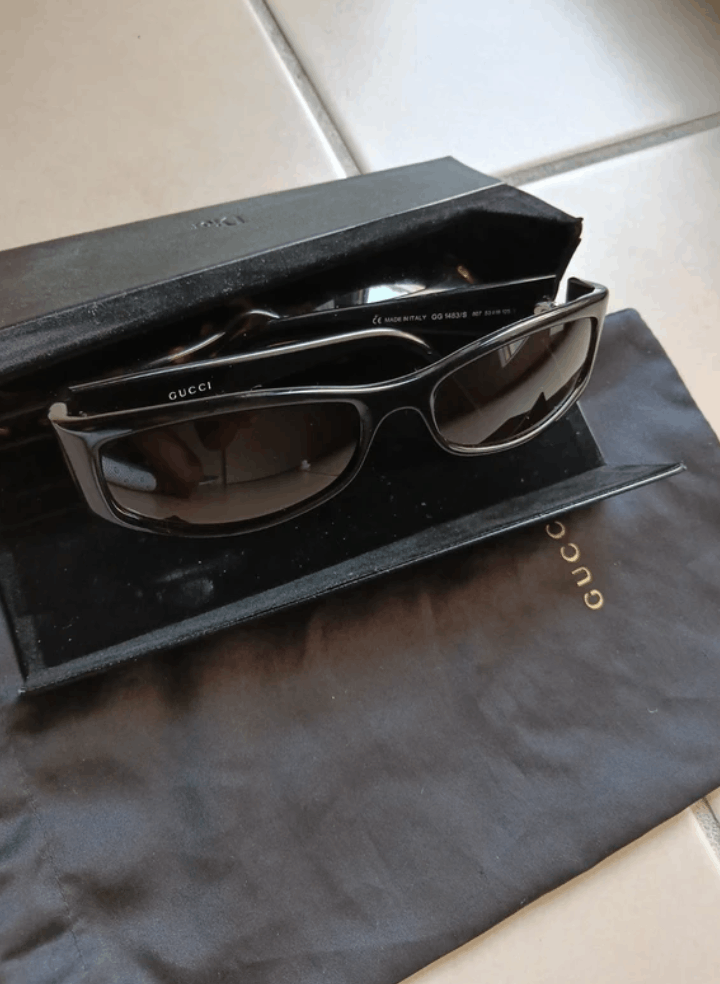 Gucci GUCCI Sunglasses 1483 Wrap Shield Ski Mask Tom Ford Black Size ONE SIZE - 5 Thumbnail